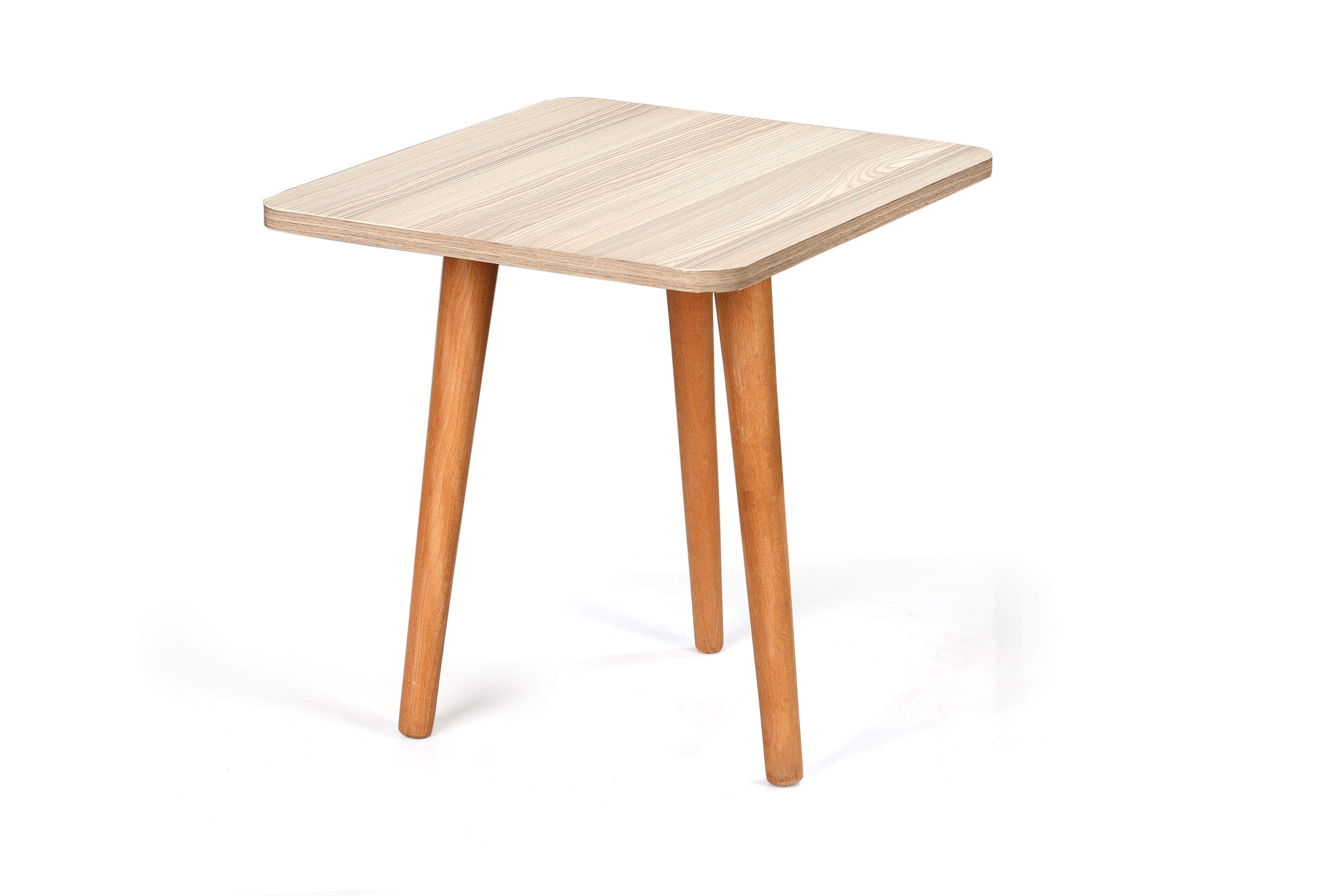 Square Table ZAN legs Beige
