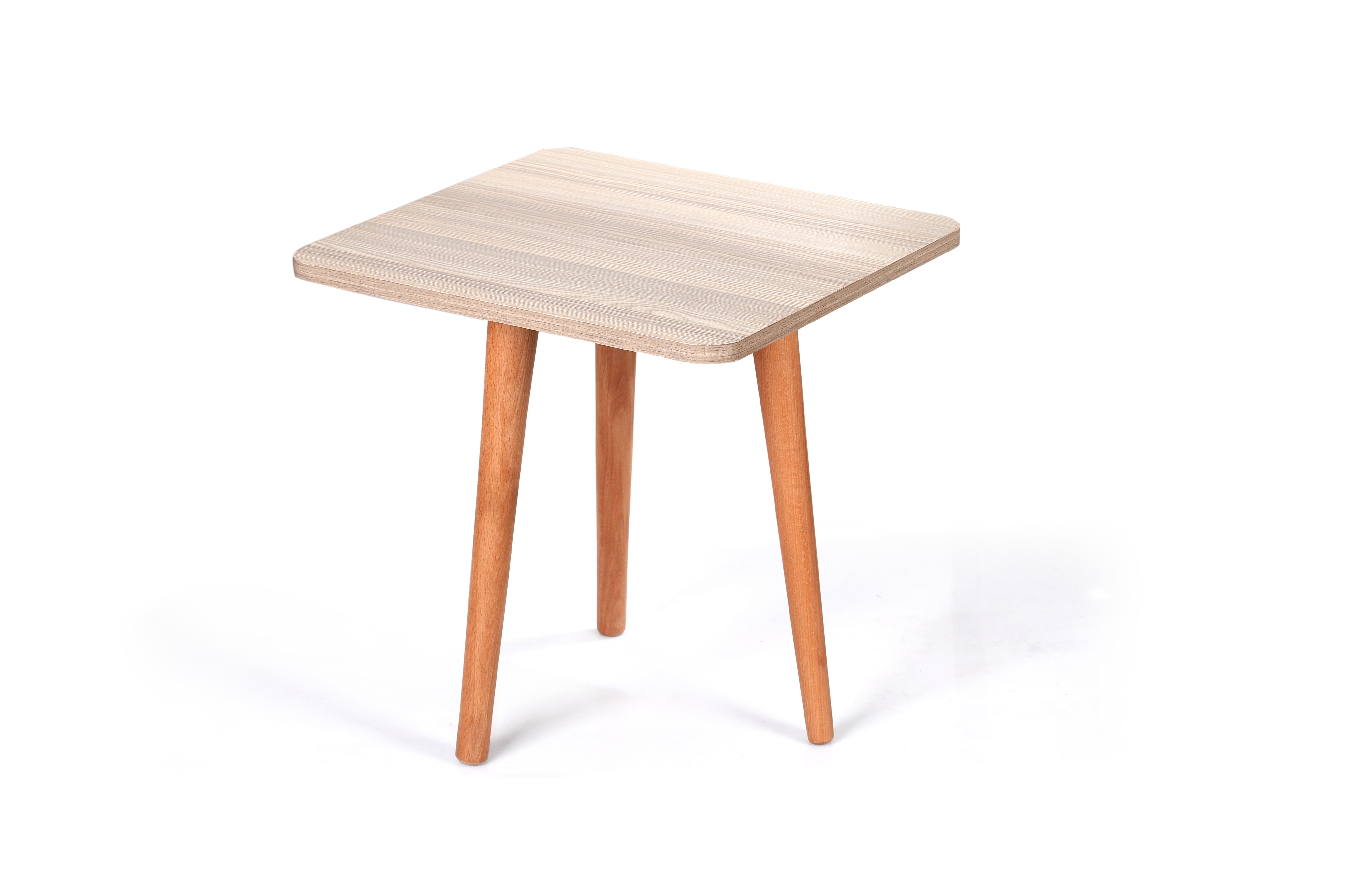 Square Table ZAN legs Beige