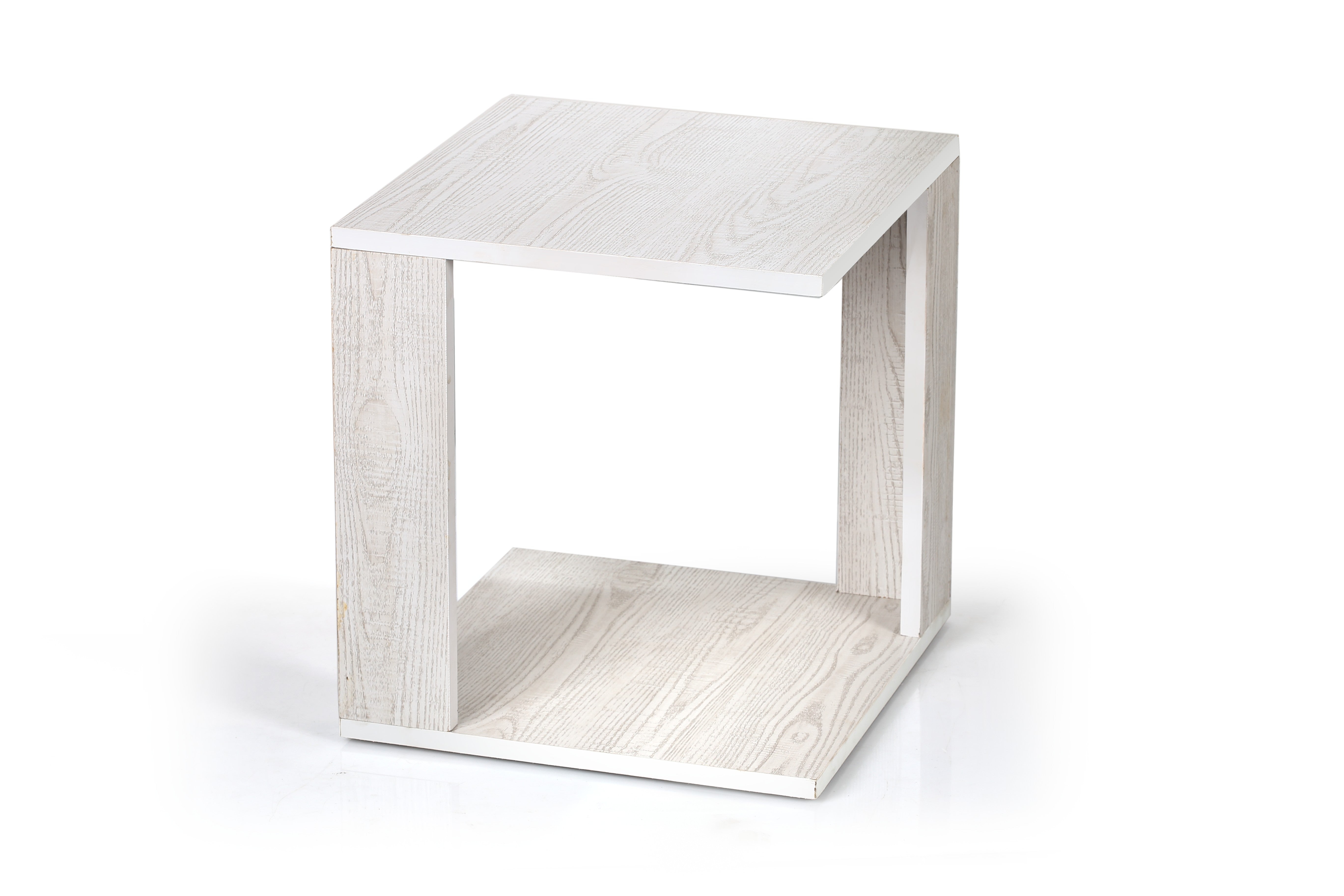 Square table 2 Legs White