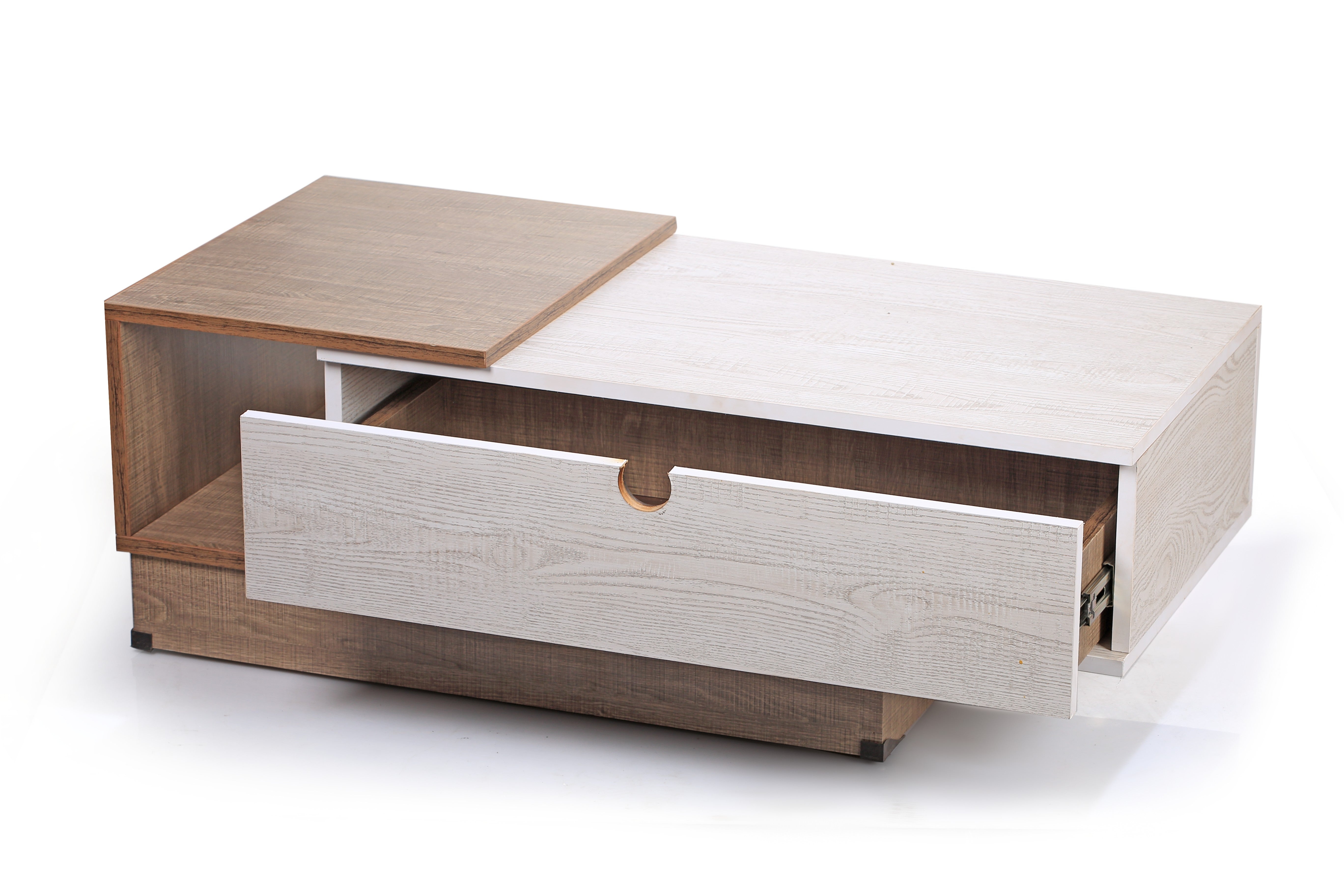 Melo Coffee Table Walnut * White