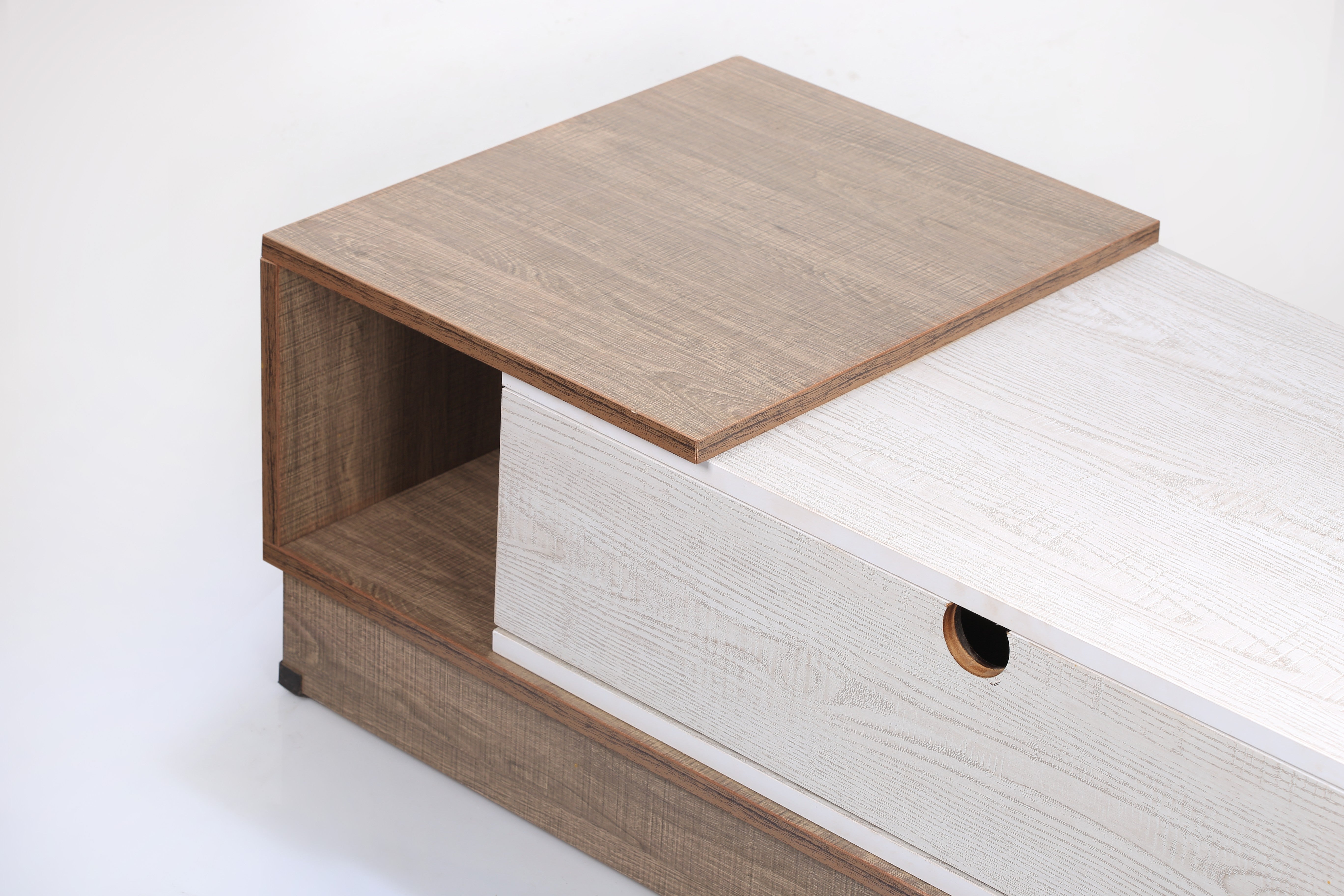 Melo Coffee Table Walnut * White