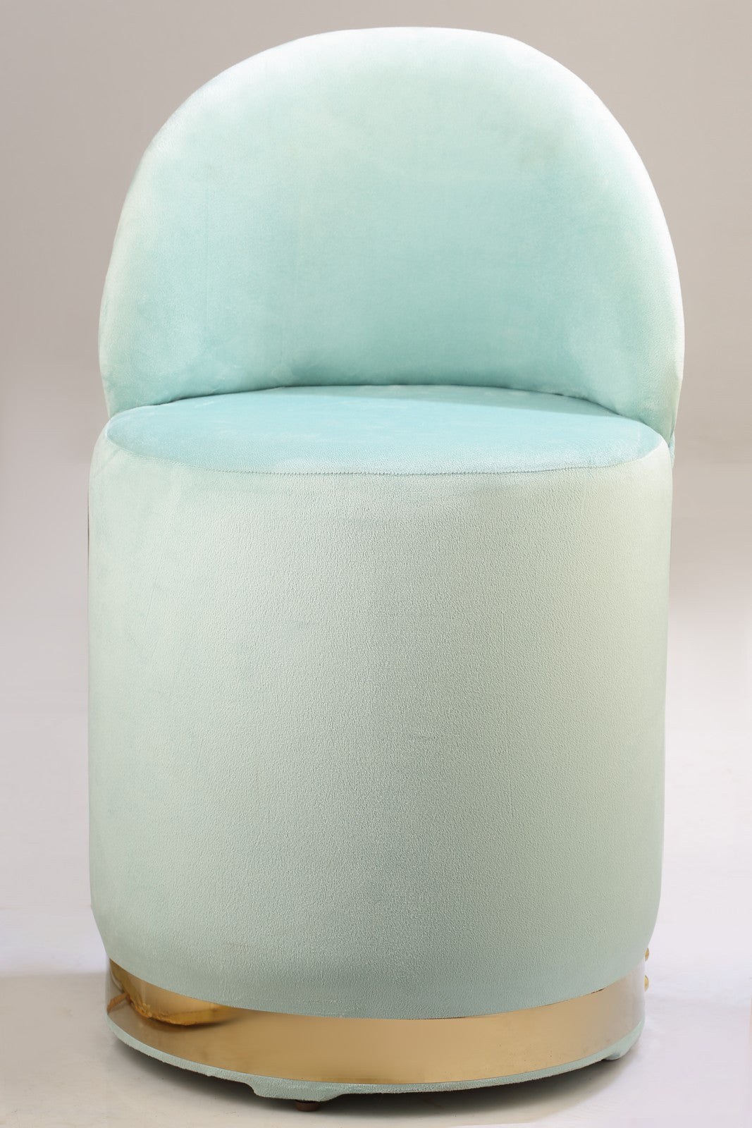 Pouf Chair With Back Mint
