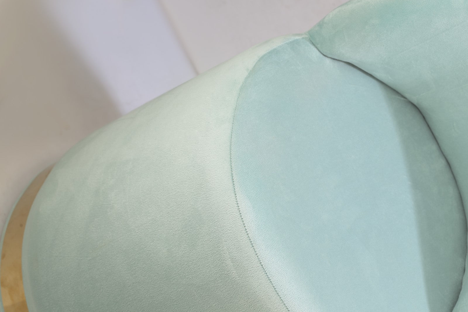 Pouf Chair With Back Mint