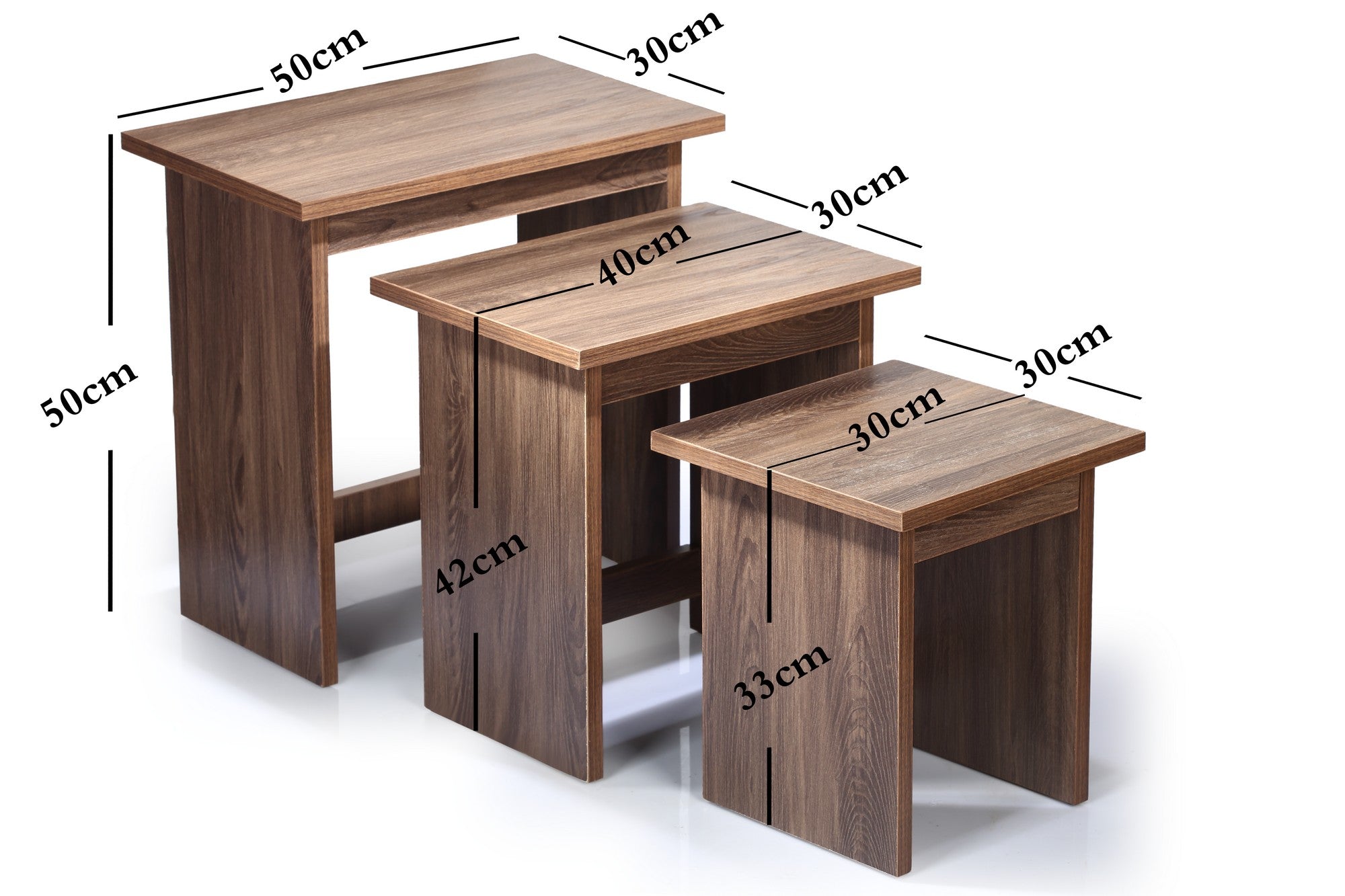 Table Set 3 in 1 Chocolate