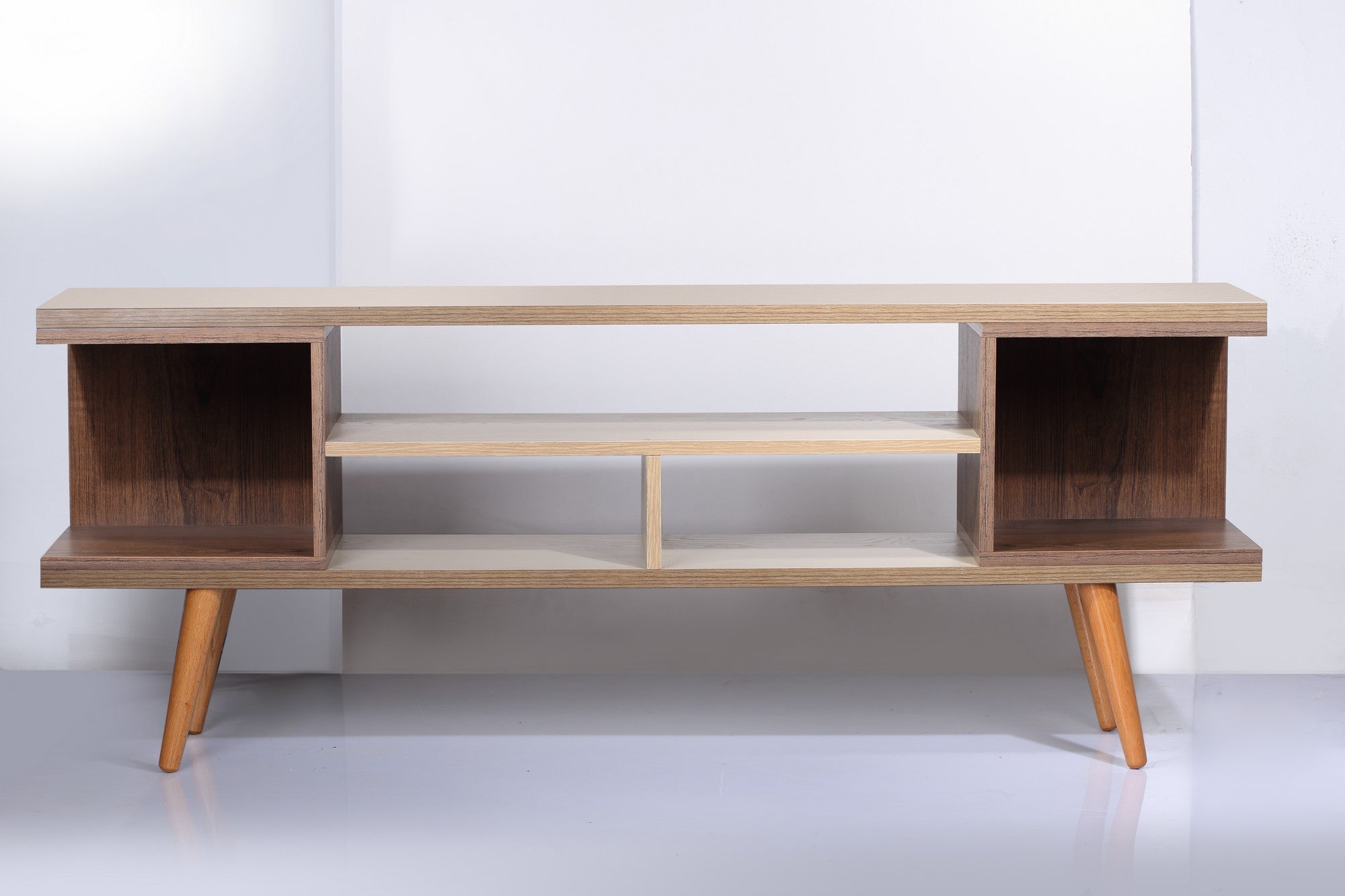Virdi Tv Unit Creme * Walnut 150cm