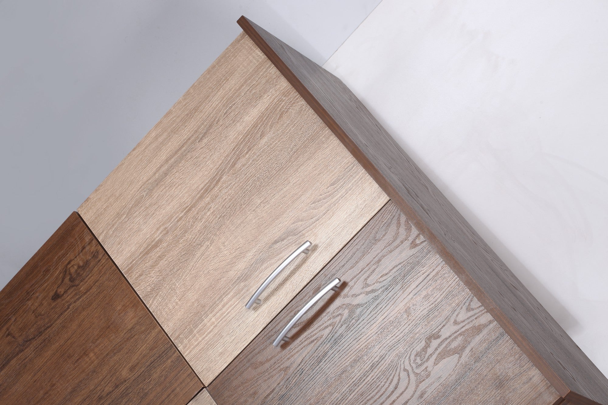 Shoe Rack Chess Walnut*Beige