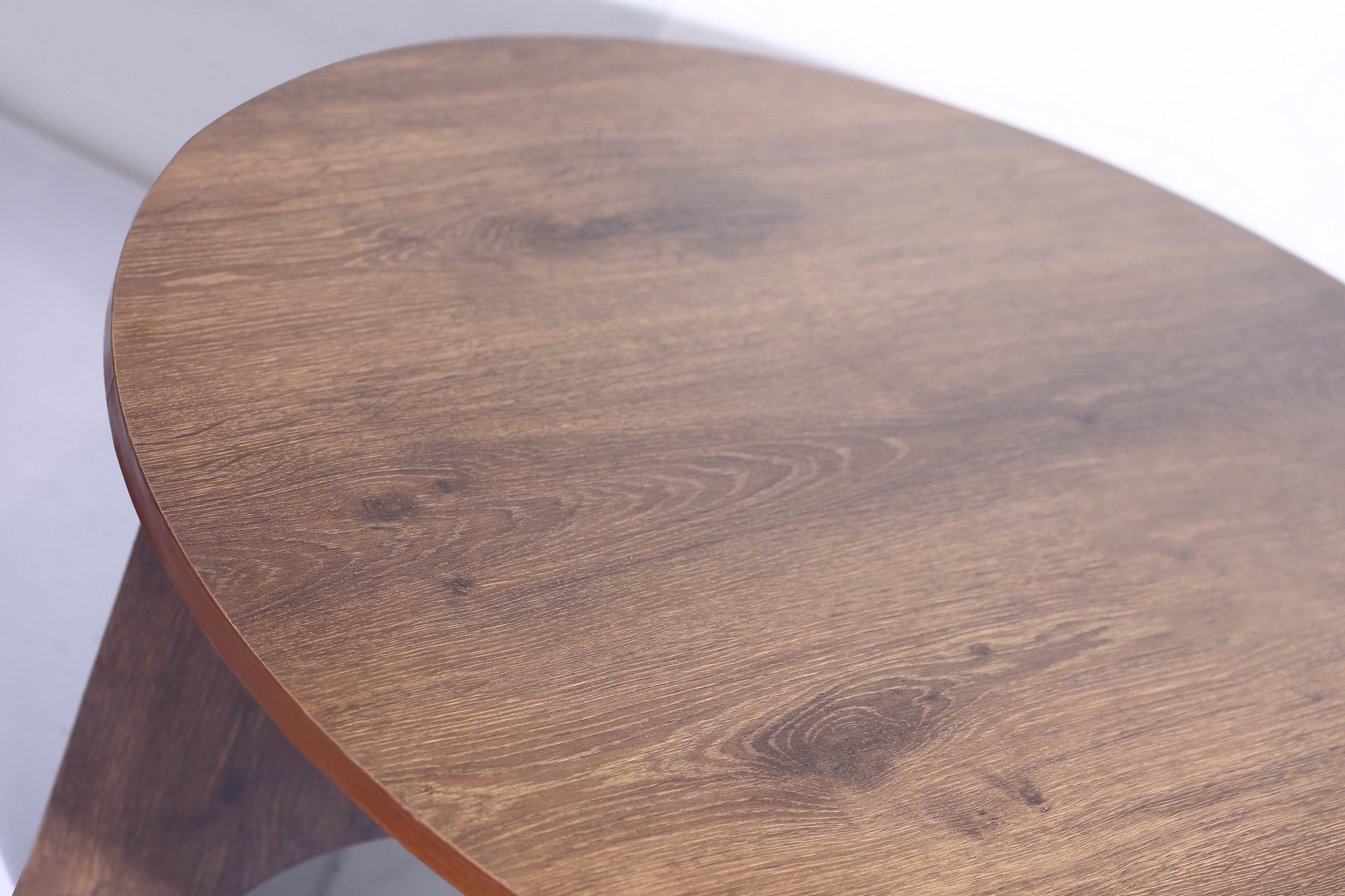 Circular Coffee Table  Walnut