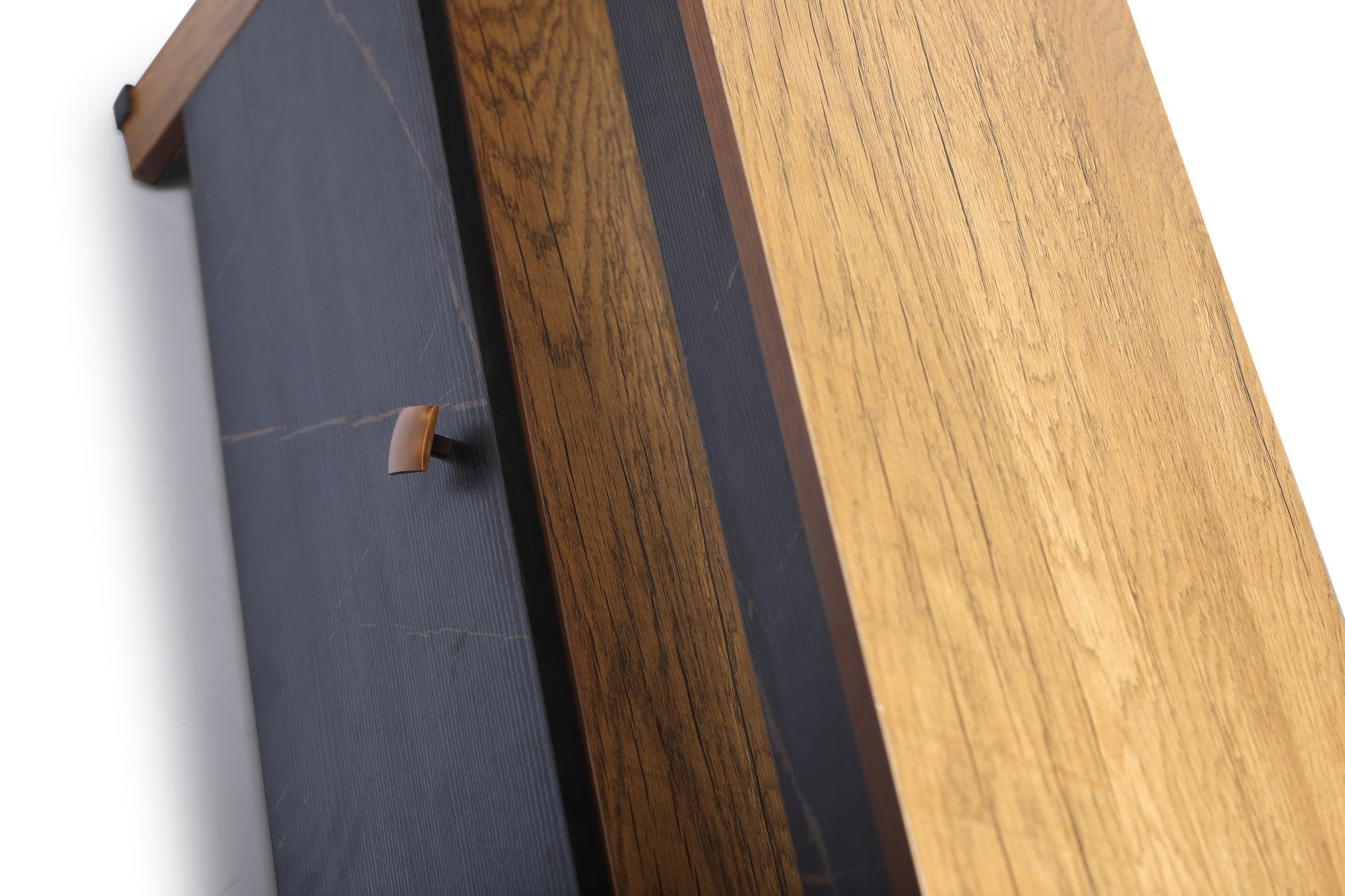 New Santa Tv Unit Honey*Black-Gold