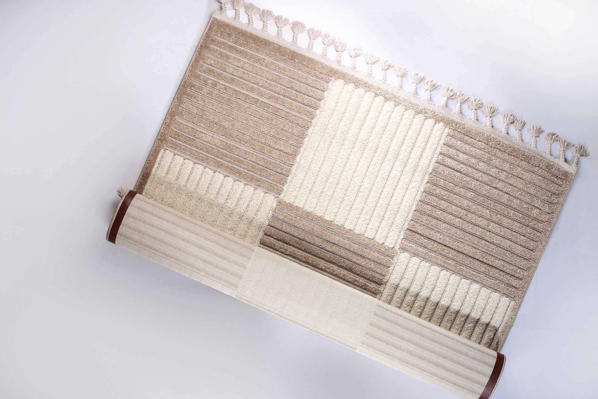 Boho Style Carpet Boxes Caffee*Brown