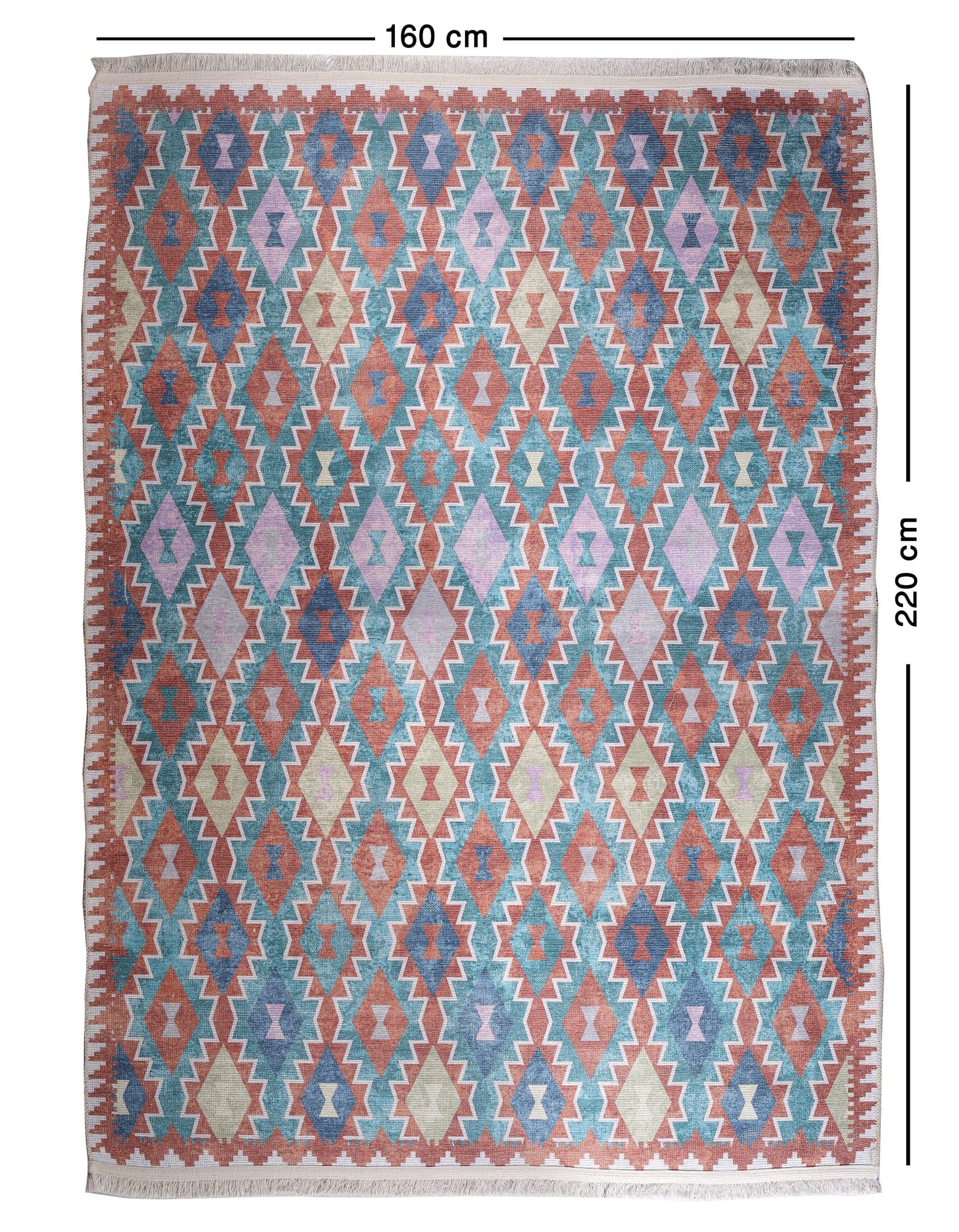 Badawi Carpet Mixed Colors