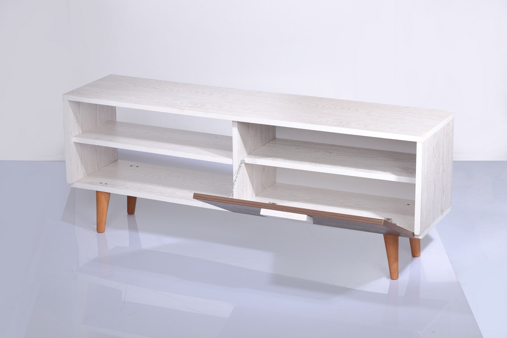 Franko Tv Unit 120cm White*Walnut