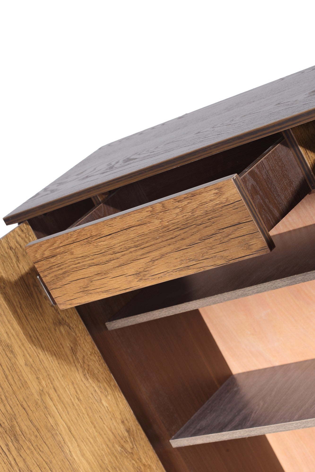 Shoe Rack Flower Walnut*Honey