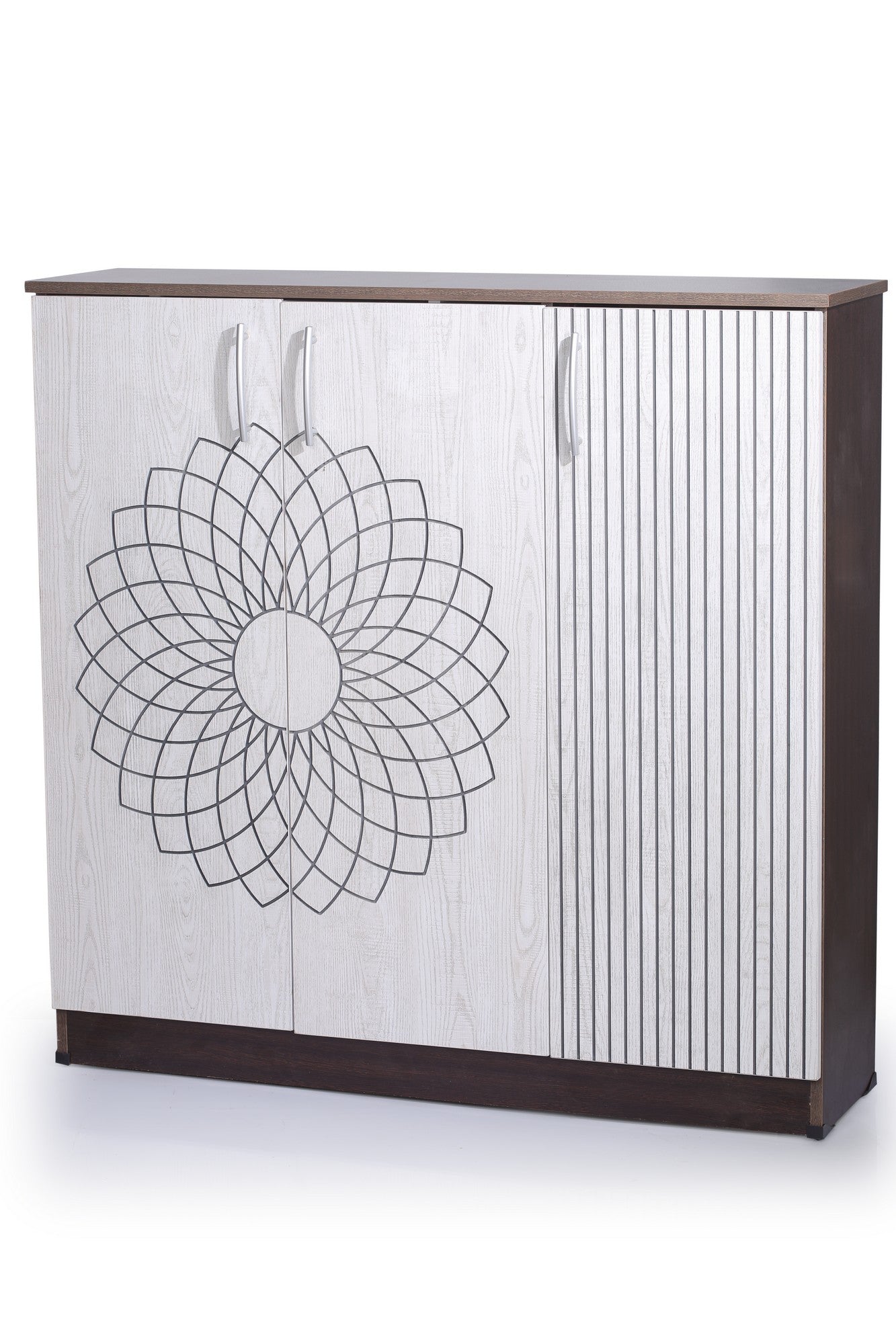 Shoe Rack Flower Vingy*White