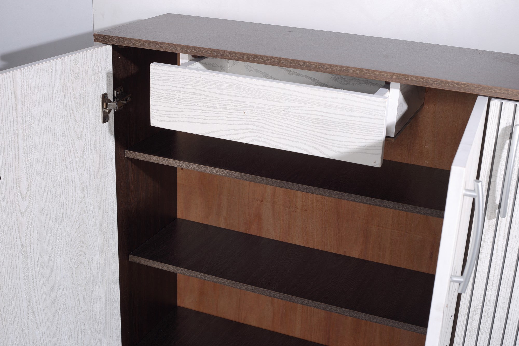 Shoe Rack Flower Vingy*White