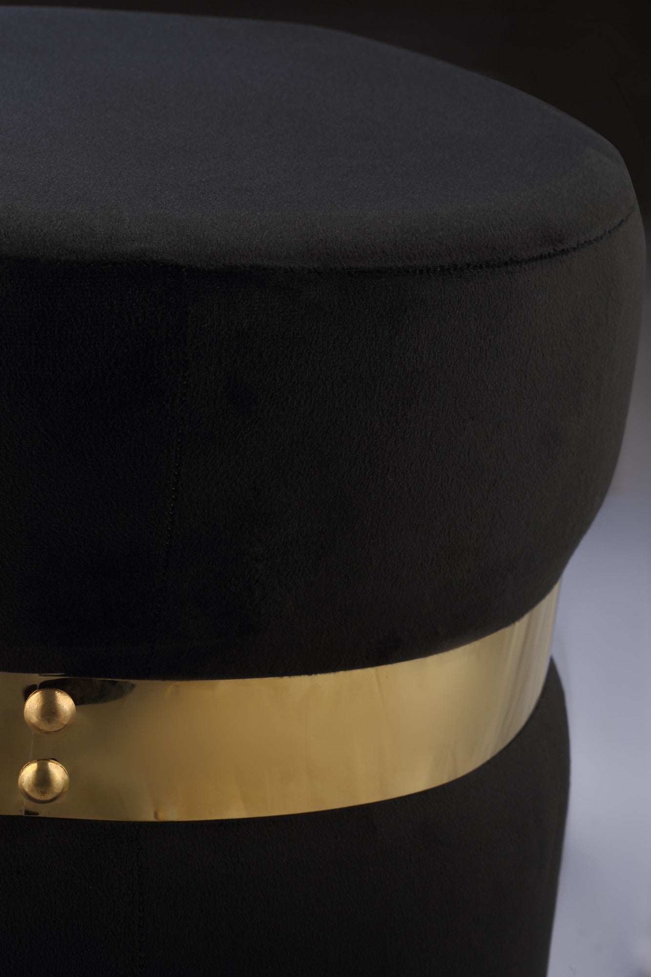 Pouf Chair type s Black