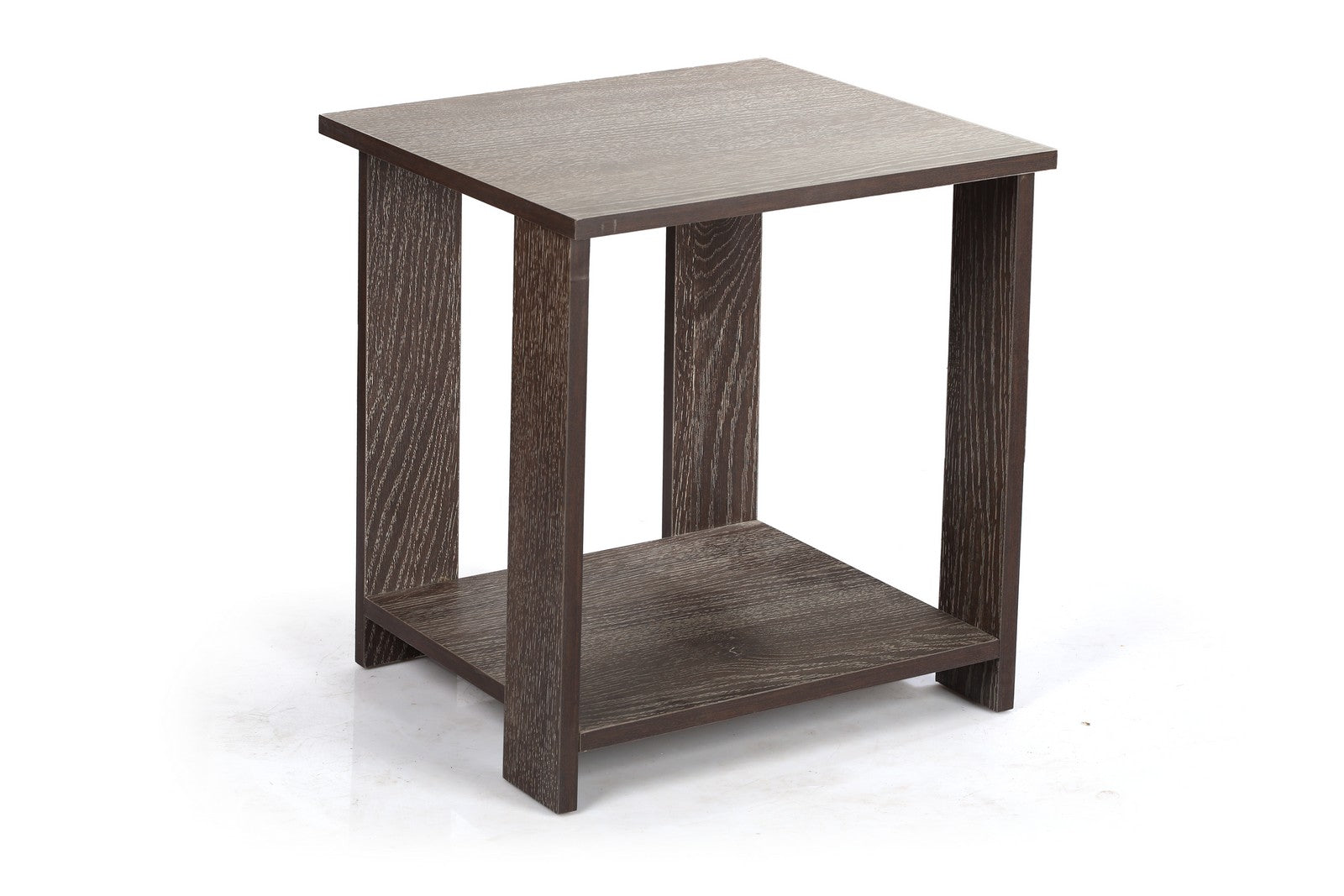 Square Table 4 Legs Black Scratch