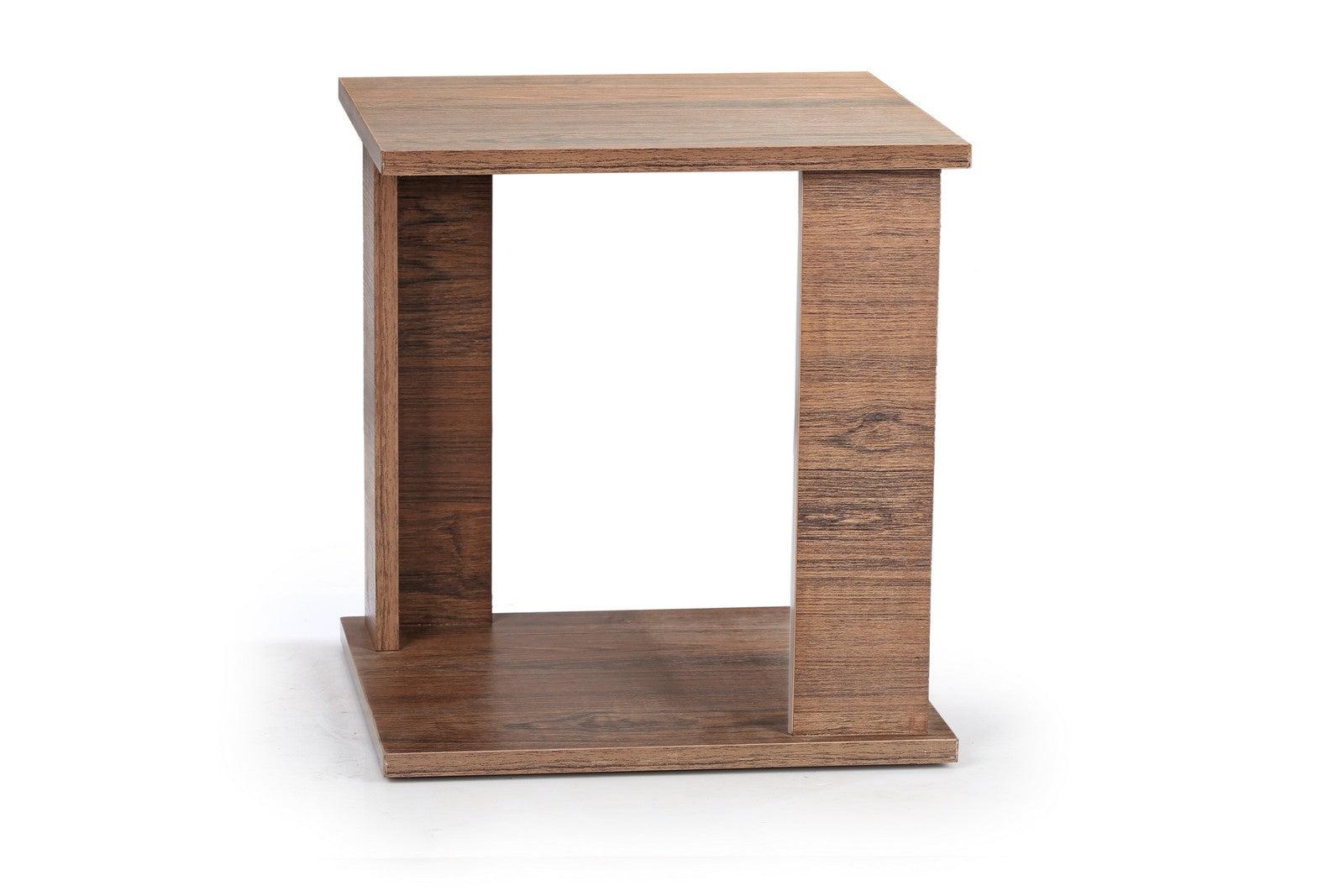 Square table 2 Legs Walnut