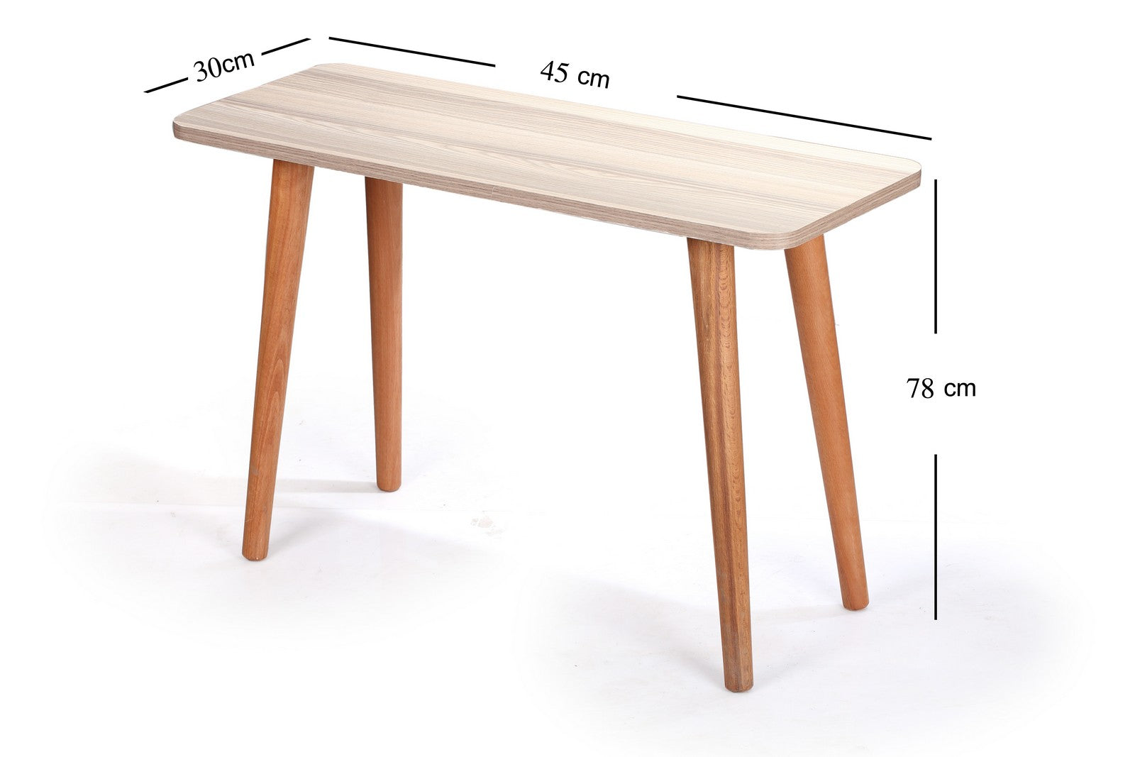 Rectangle table ZAN Legs Beige