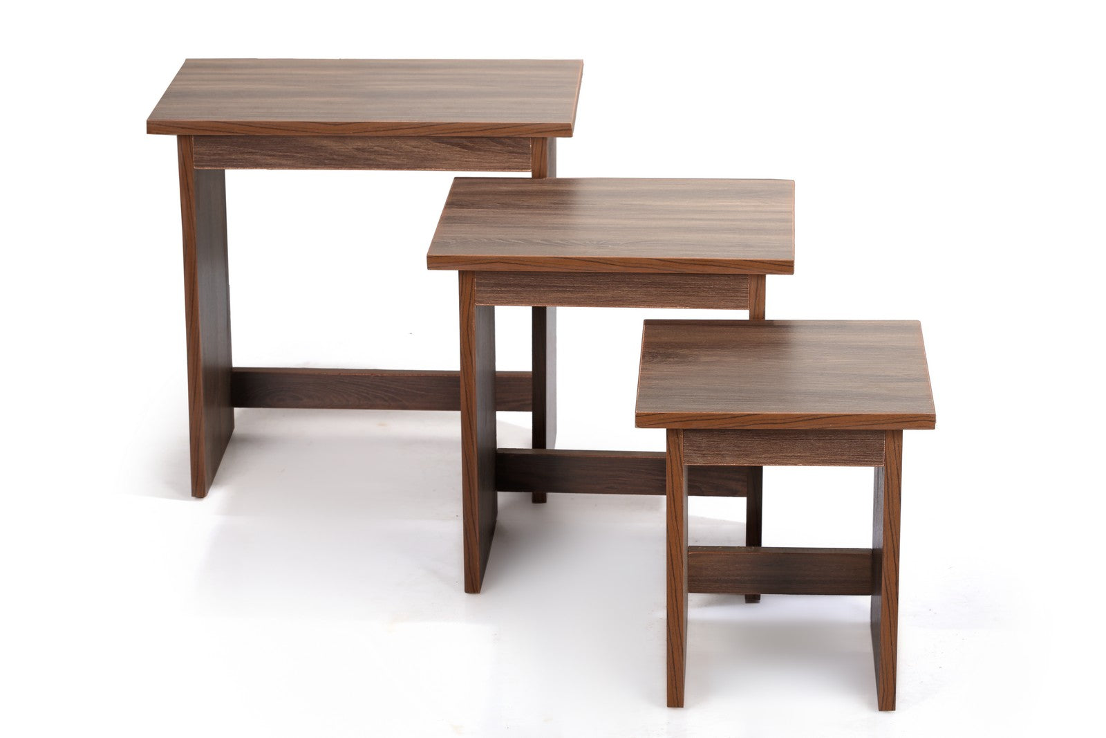 Table Set 3 in 1 Walnut