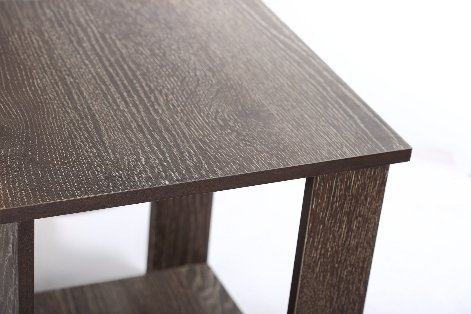 Square Table 4 Legs Black Scratch