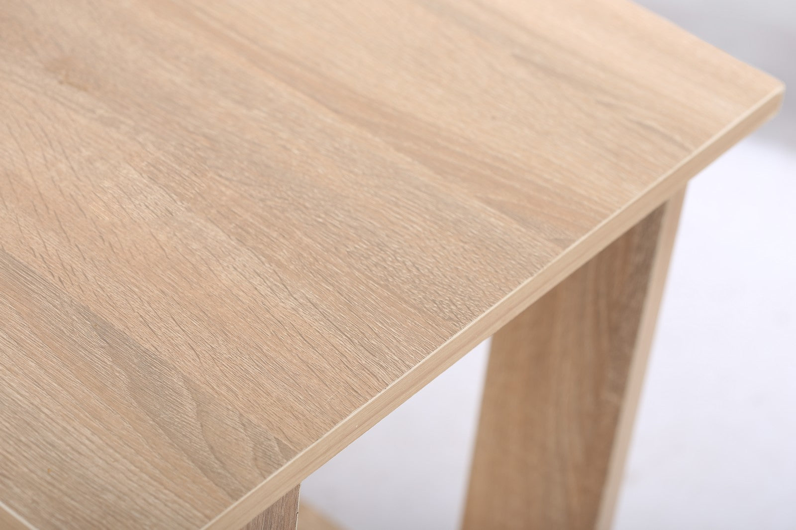 Square Table 4 Legs Beige