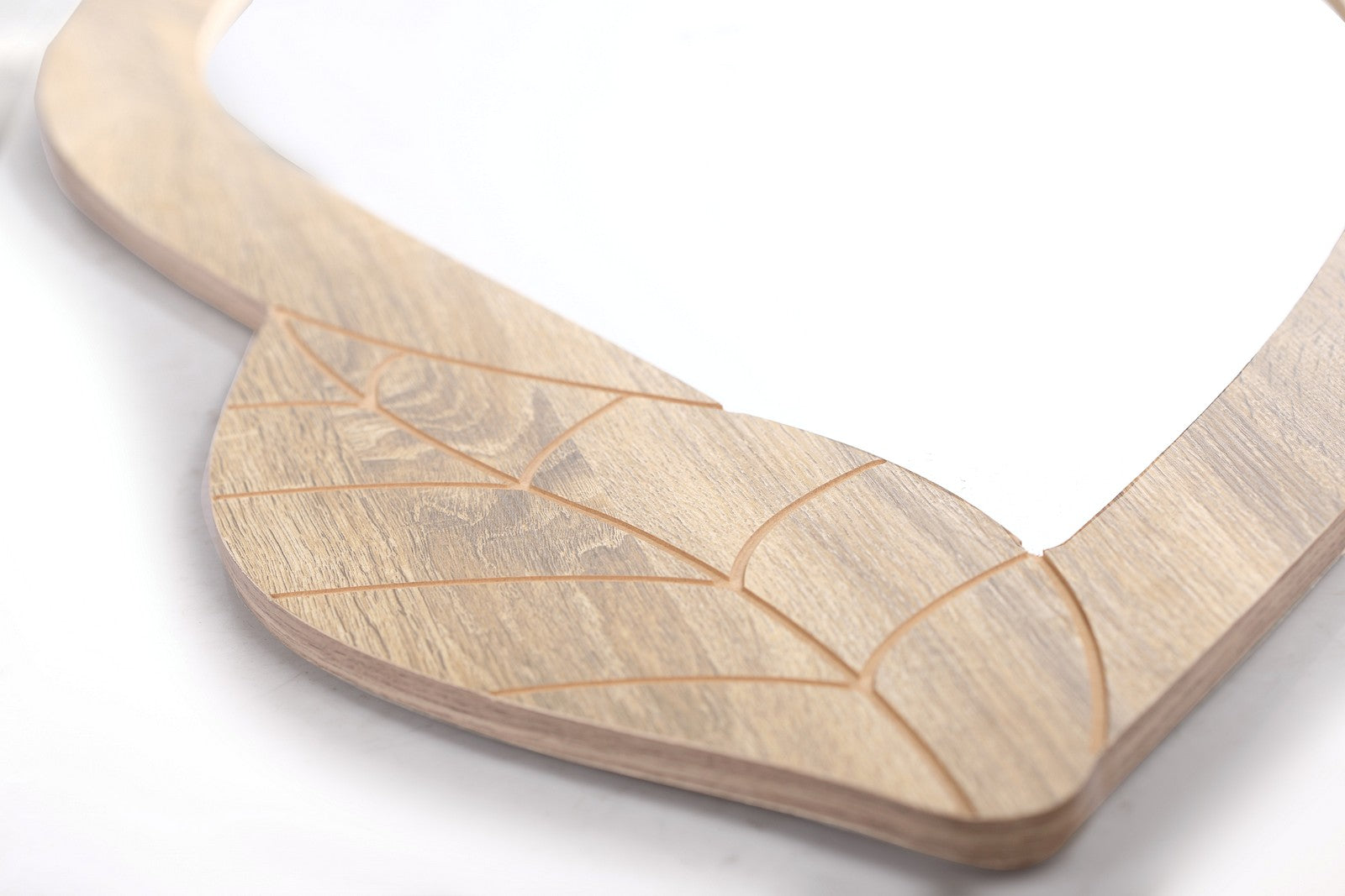 Wall Mirror Leaf 155 Cm Beige