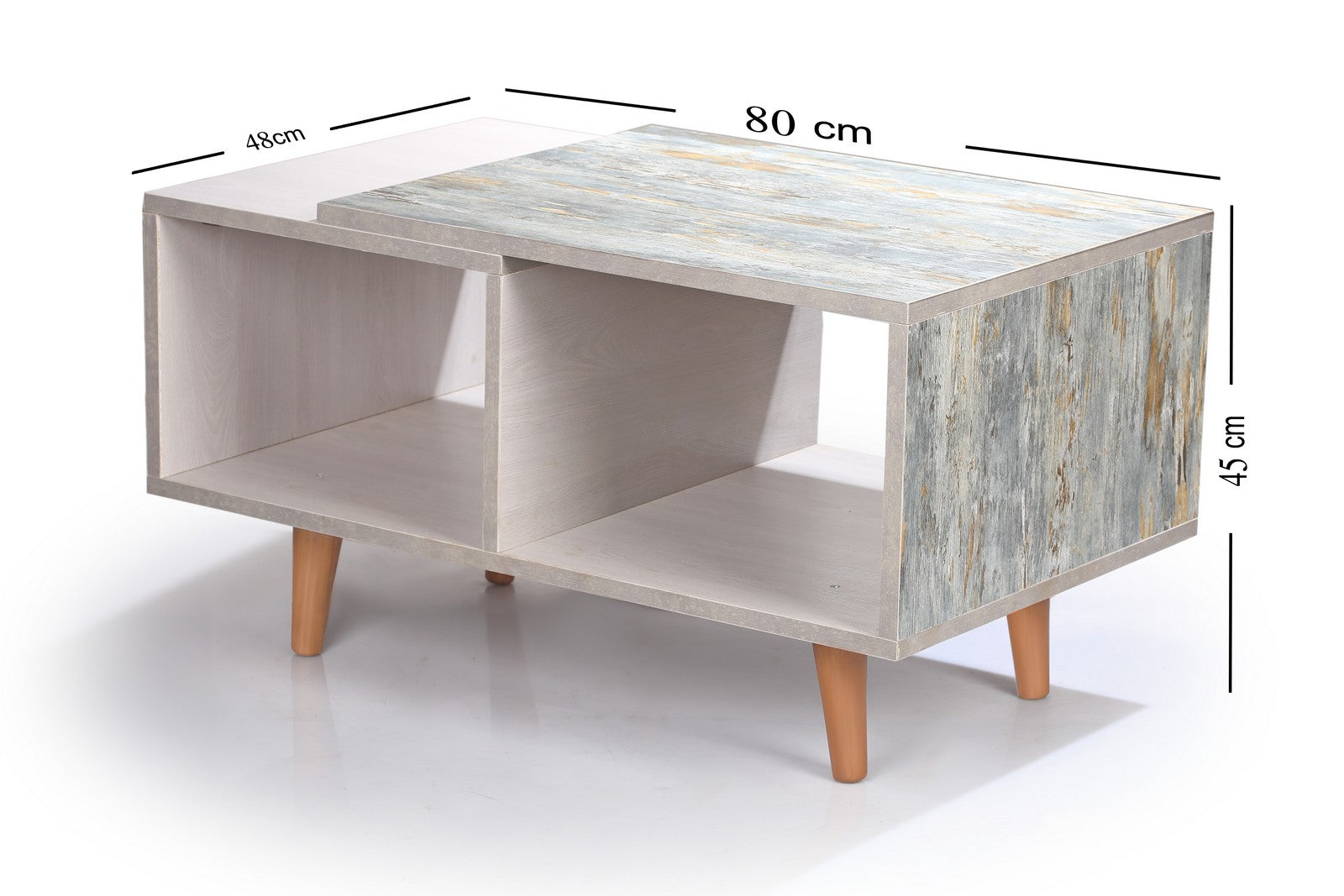 Zara Coffee Table  Moga/Mint * White
