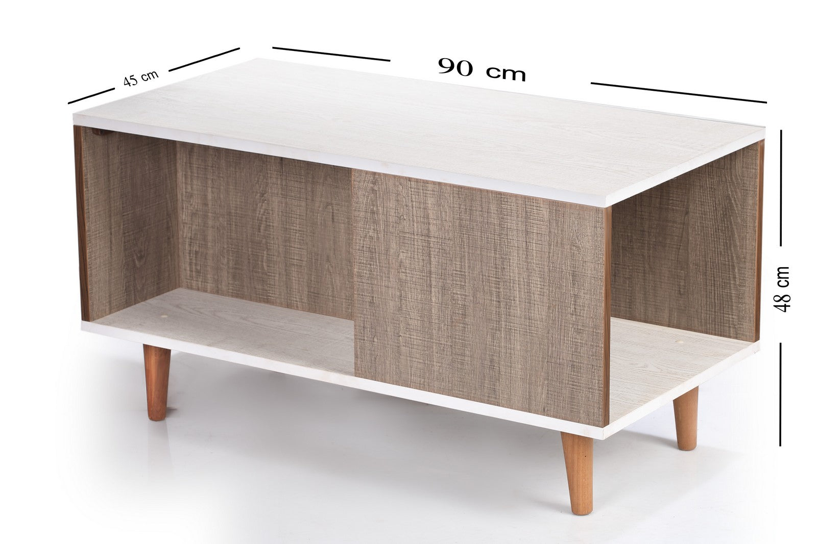 Johara Coffee Table  White* Brownish