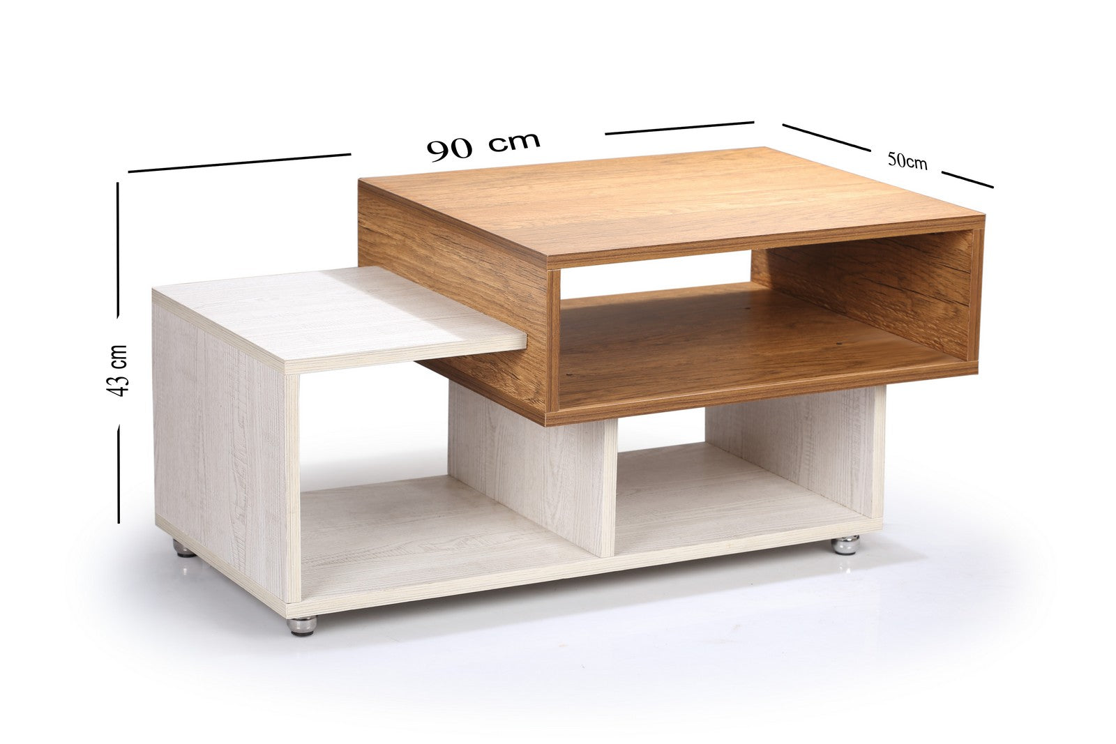 Boston Coffee Table  Honey*White