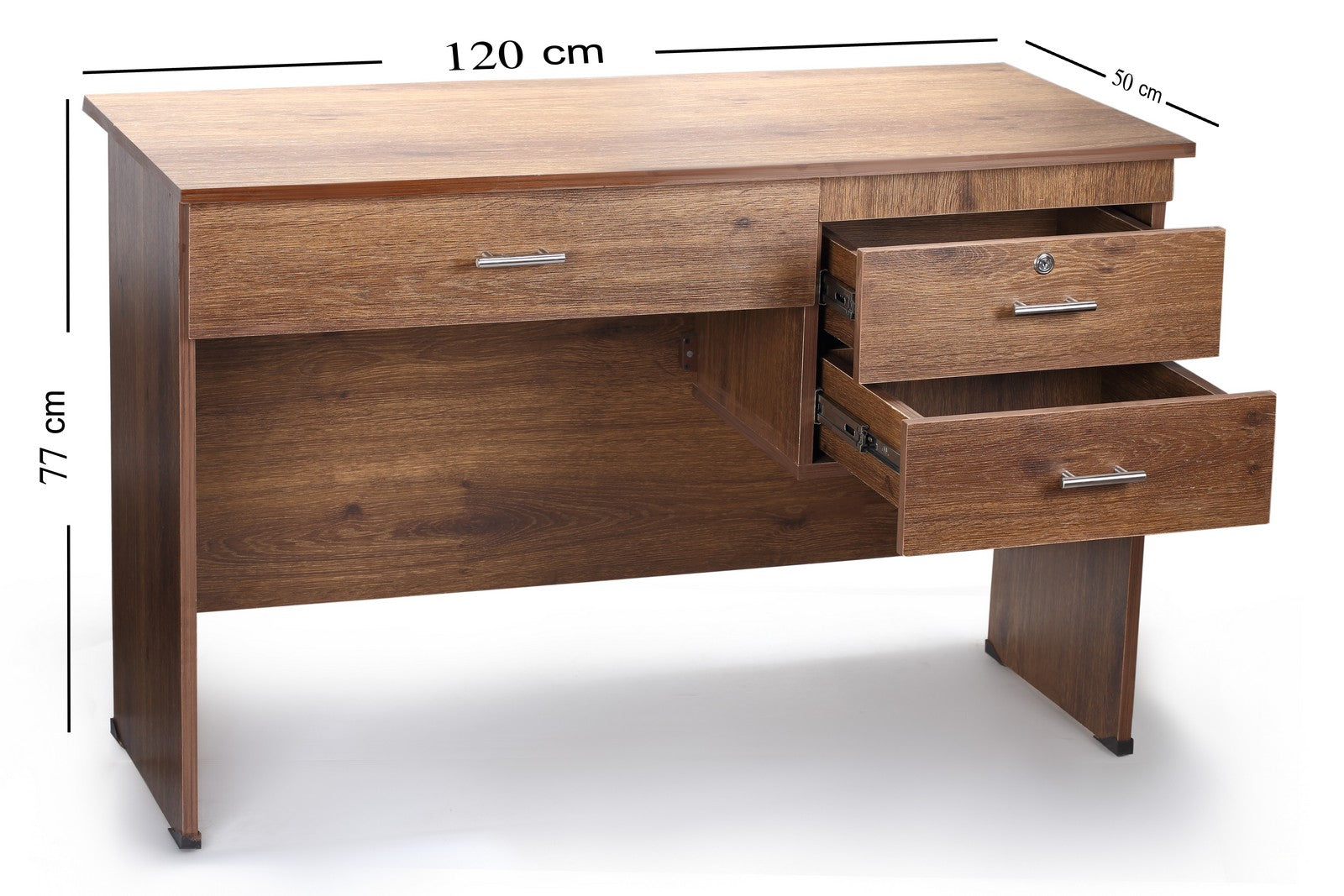 Desk 120 cm Walnut Office and Studying