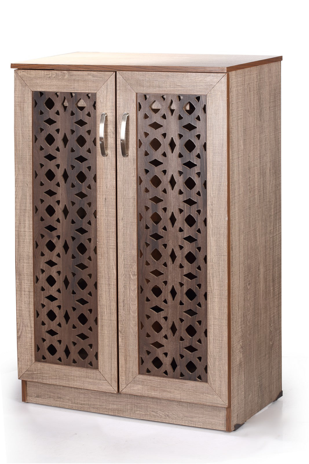 Shoe Rack 80cm Rotar islamic - Light Brown*Rust