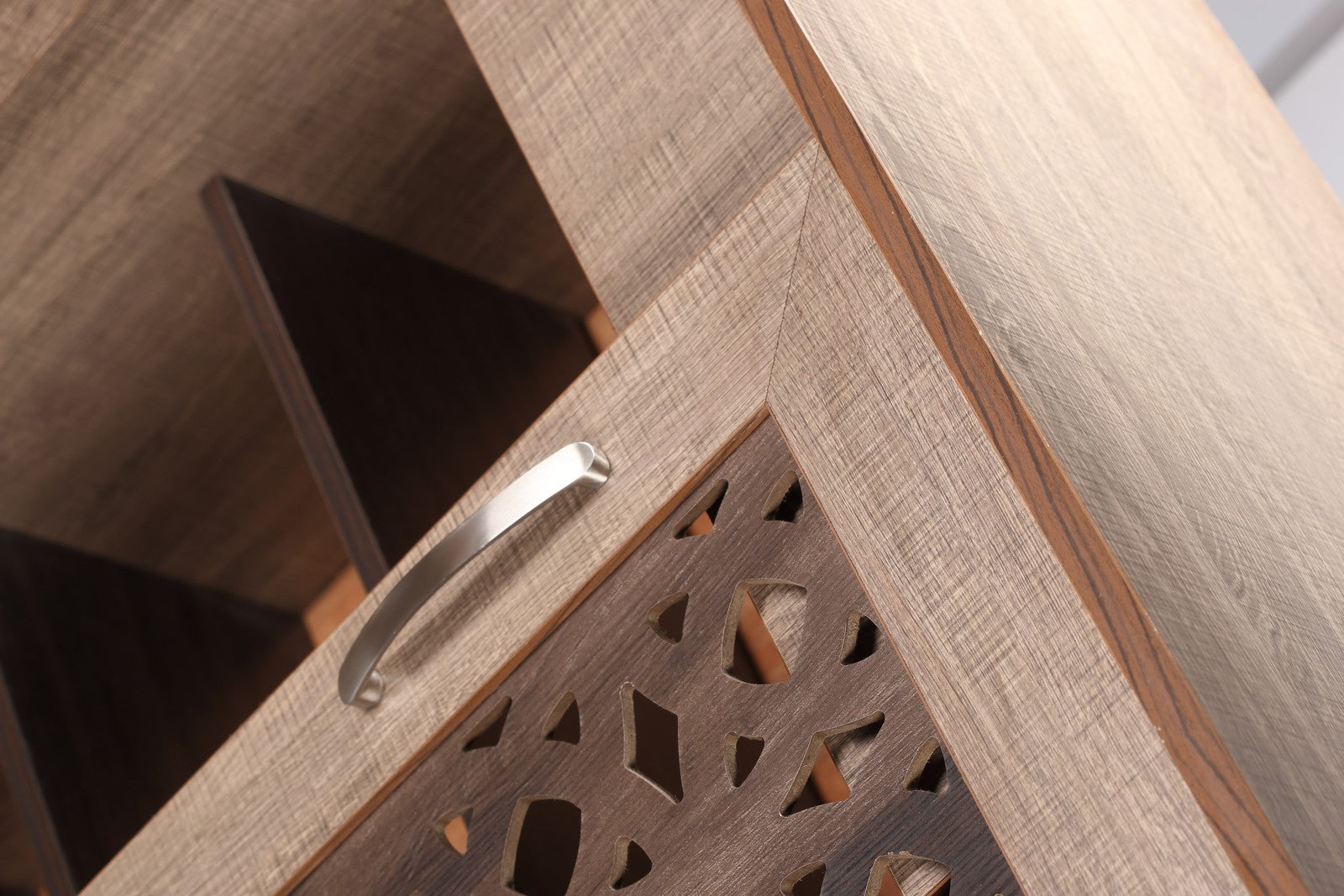 Shoe Rack 80cm Rotar islamic - Light Brown*Rust