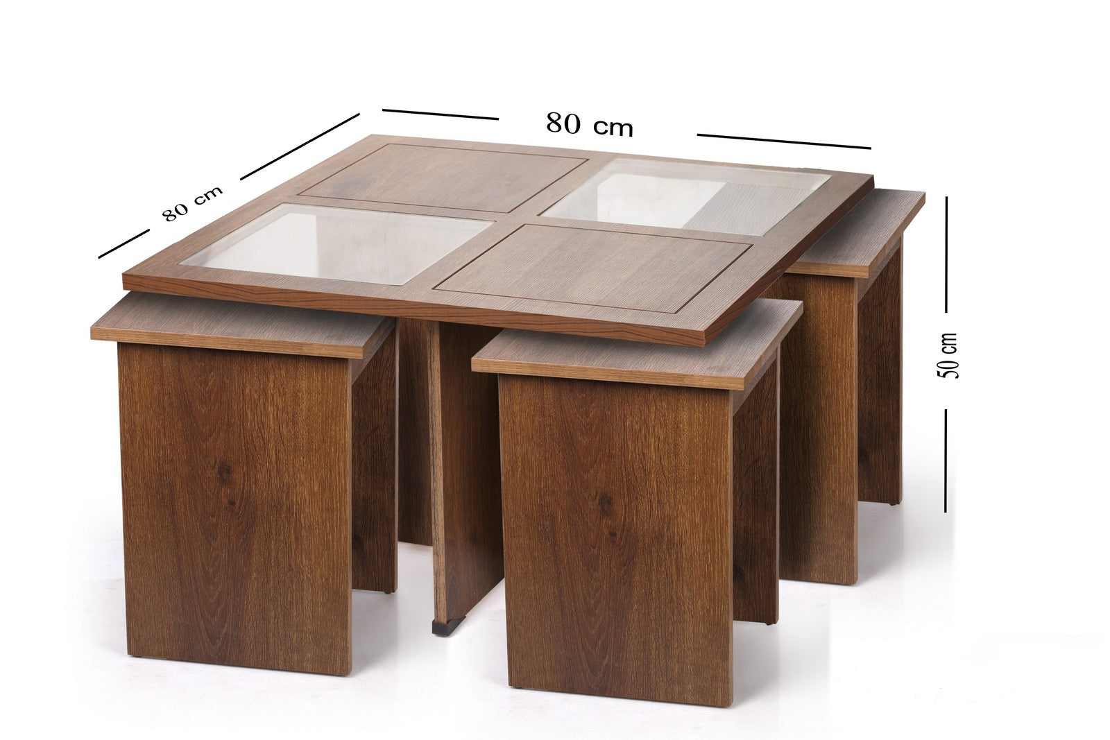 Queen Coffee Table  Walnut