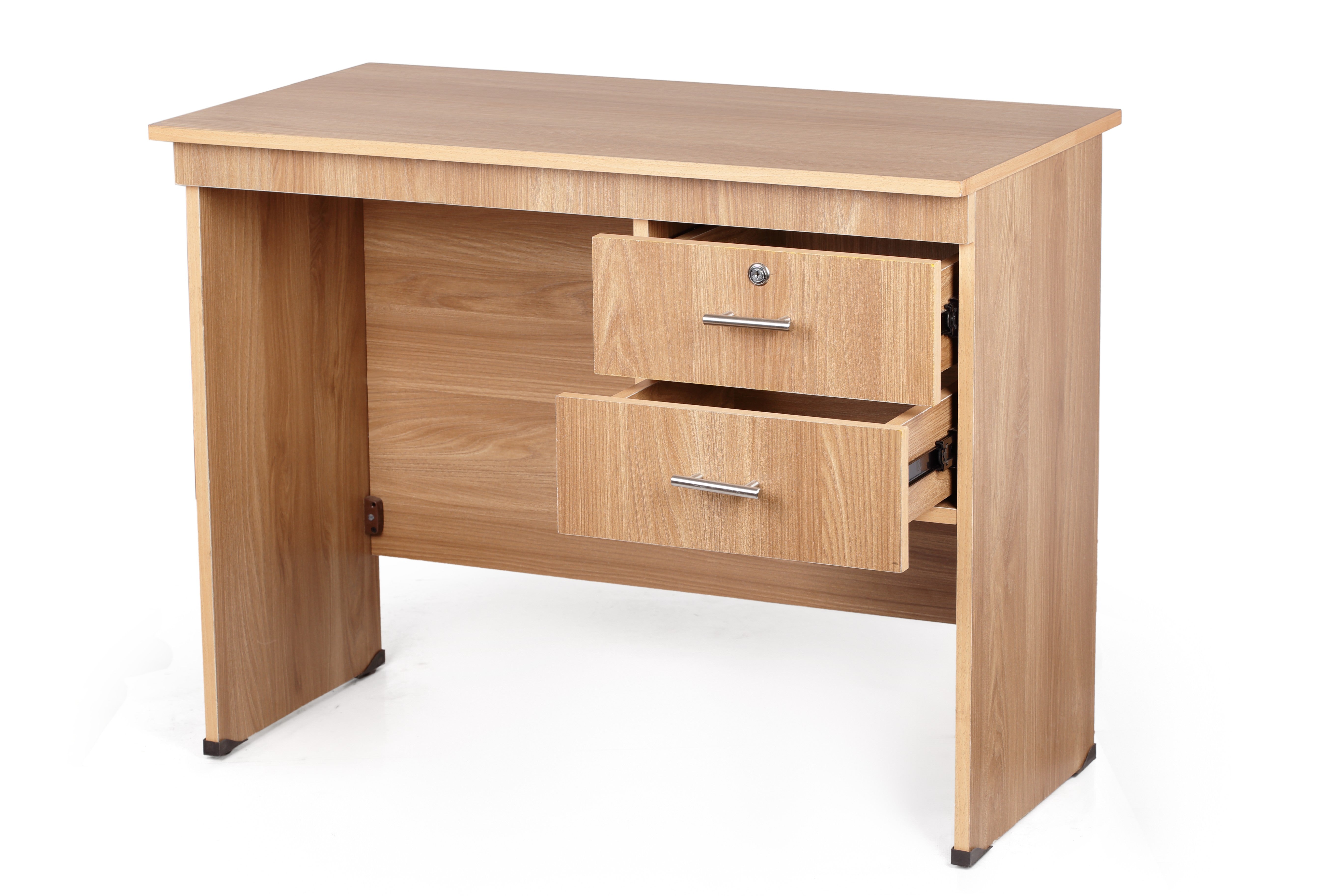 Desk 100 cm Beige Office and Studying