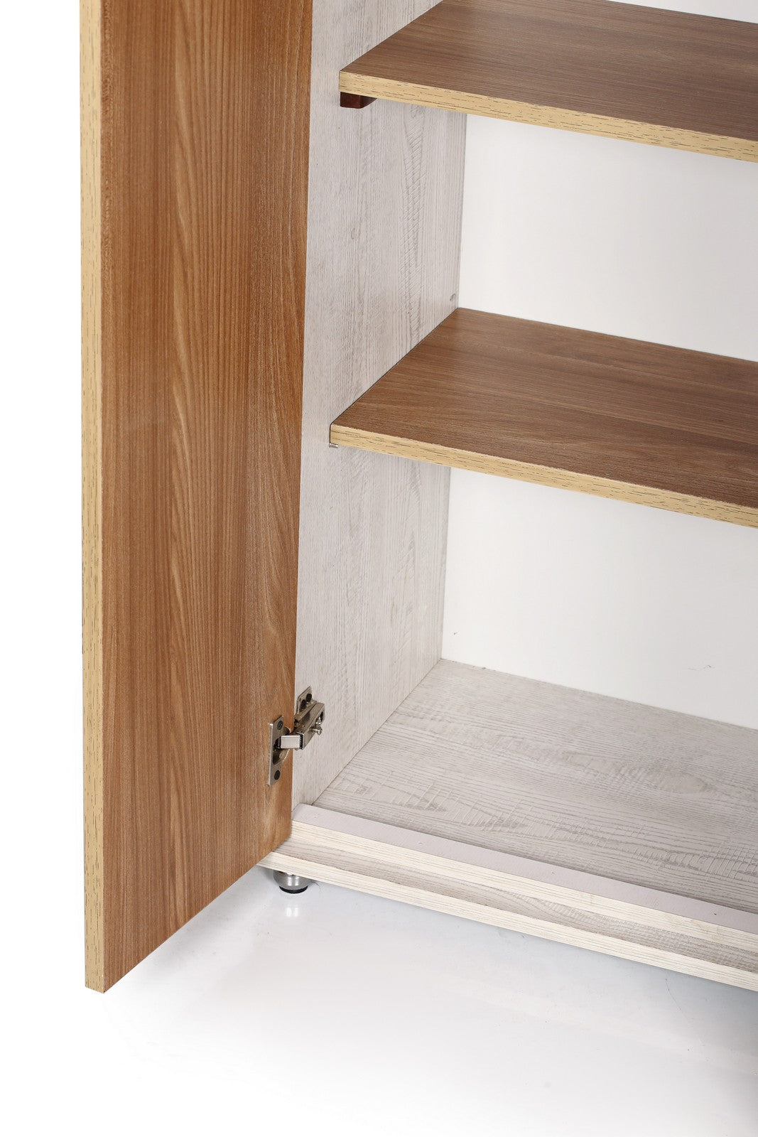 Storage Rack Cupboard White*Dark Honey