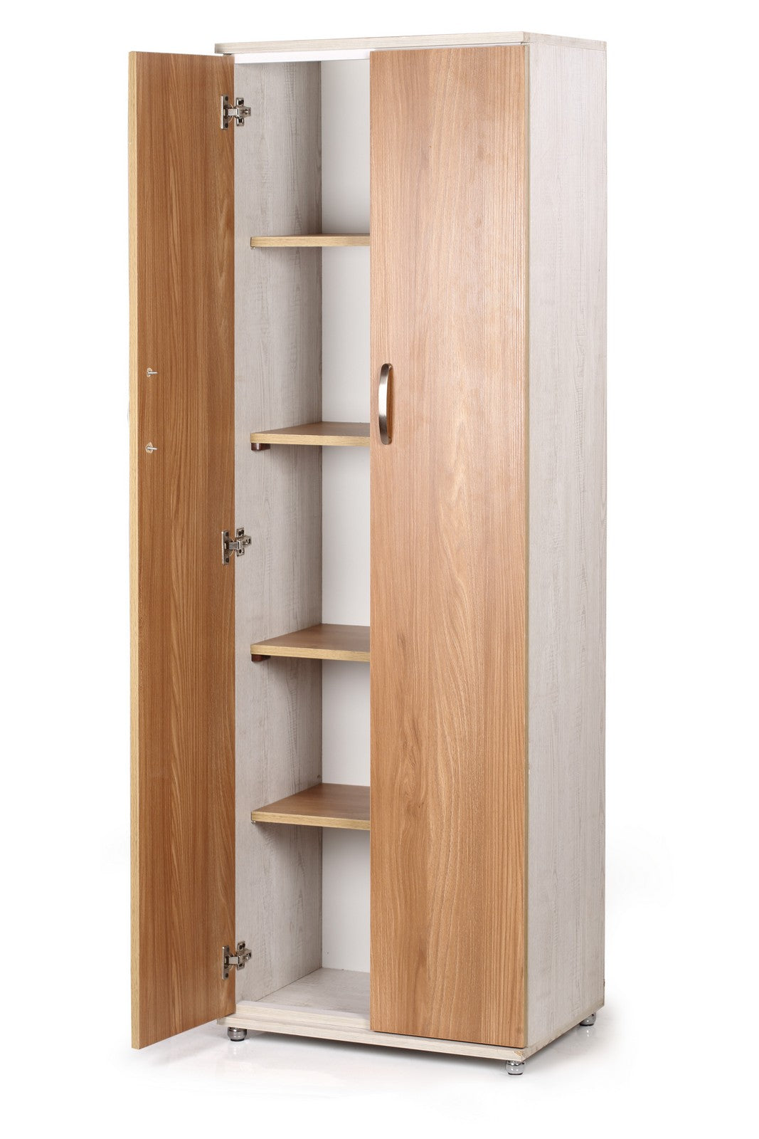 Storage Rack Cupboard White*Dark Honey