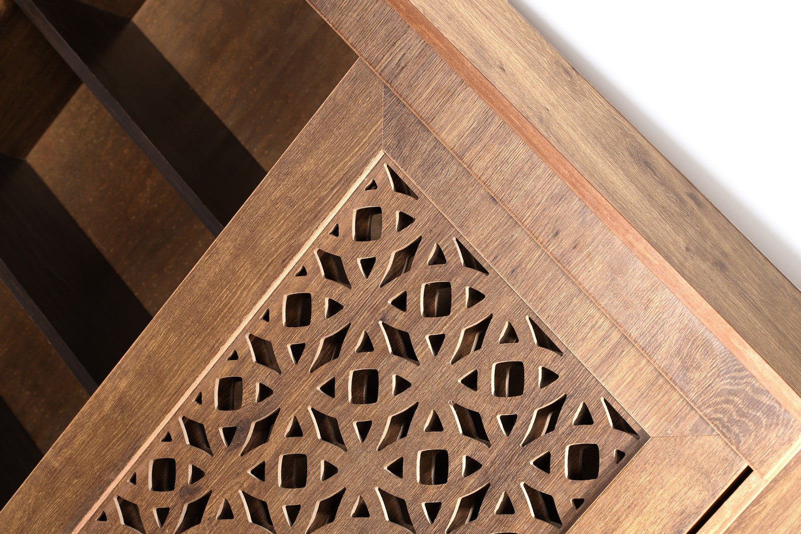 Shoe Rack Rotar 120cm  - Walnut