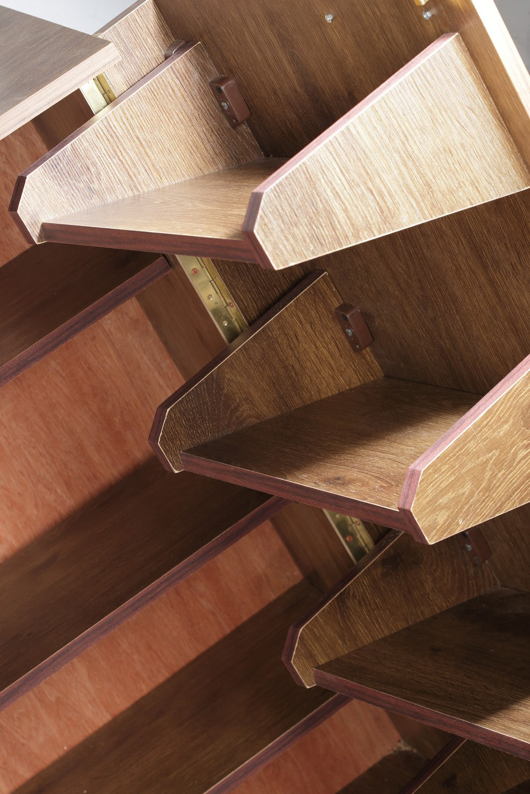 Shoe Rack 95 cm Italian walnut