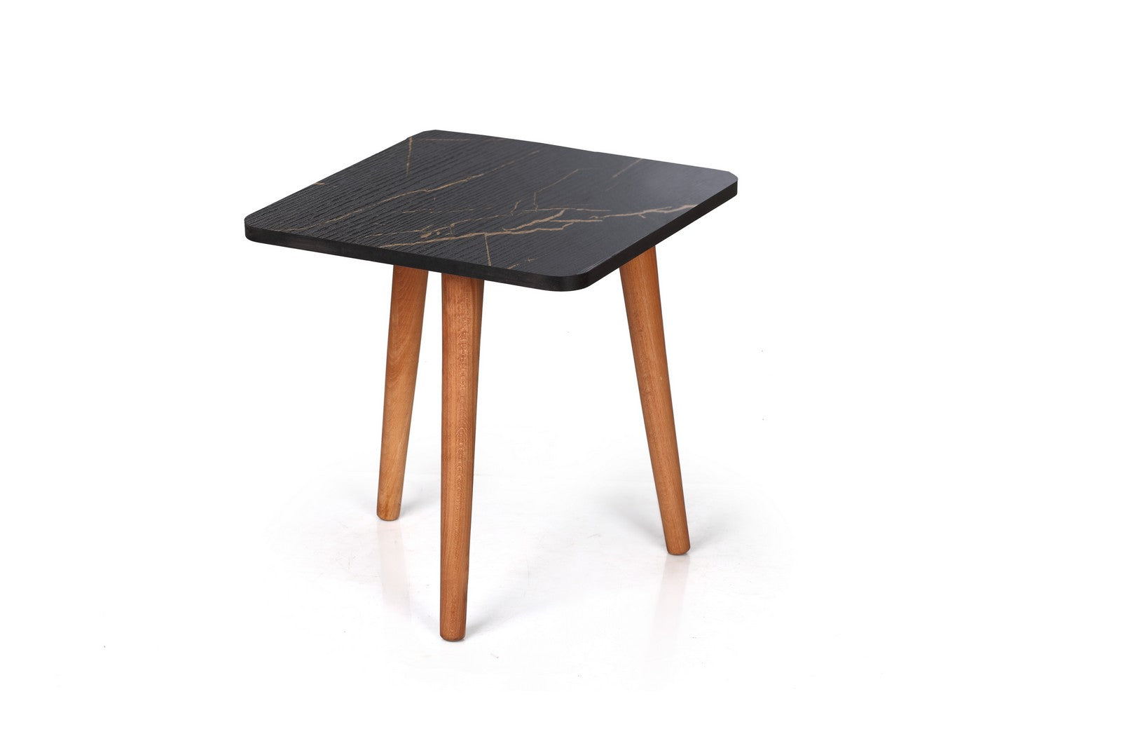 Square Table ZAN legs Black*Gold