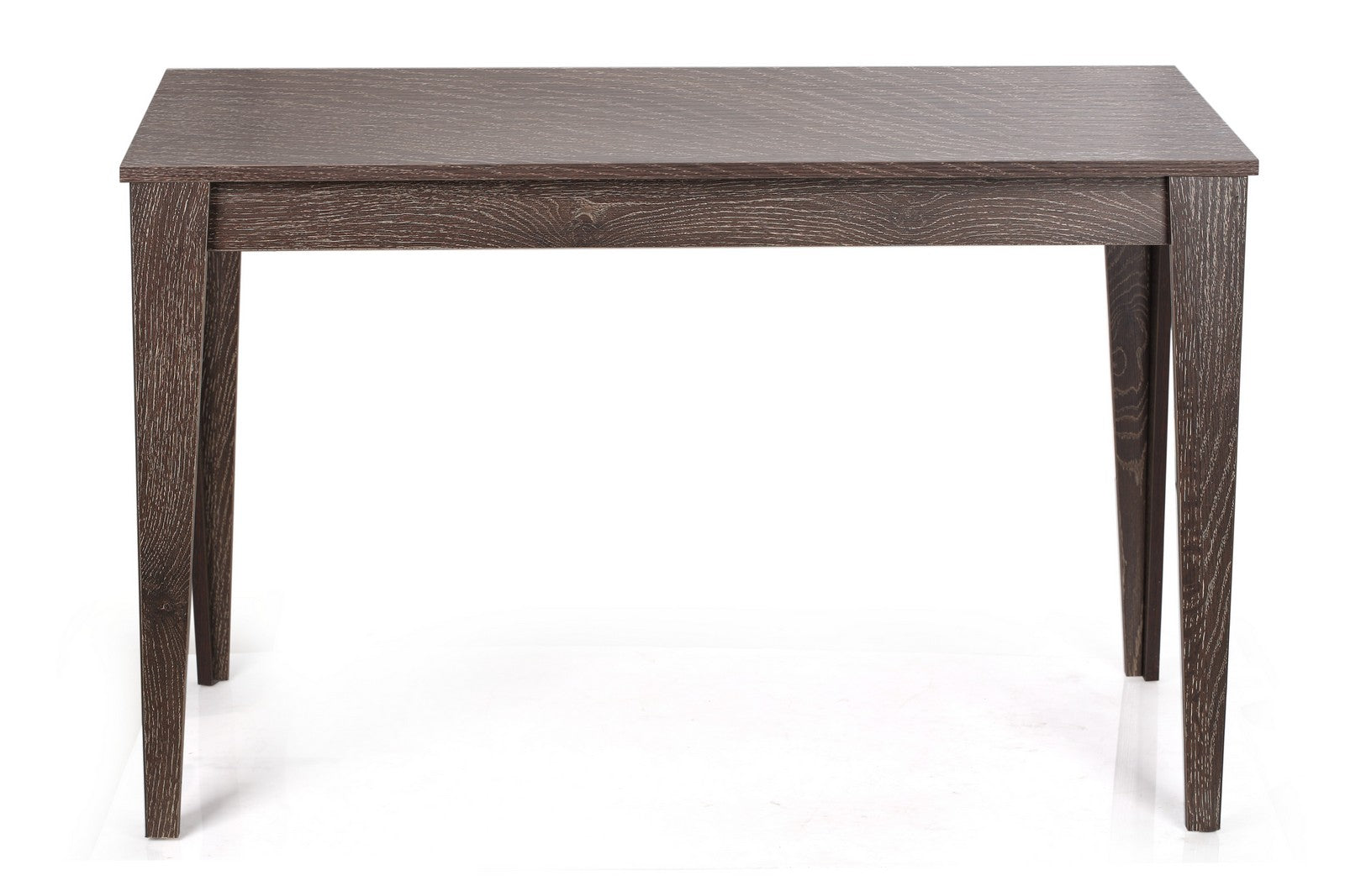 Dinner Table Black Scratched