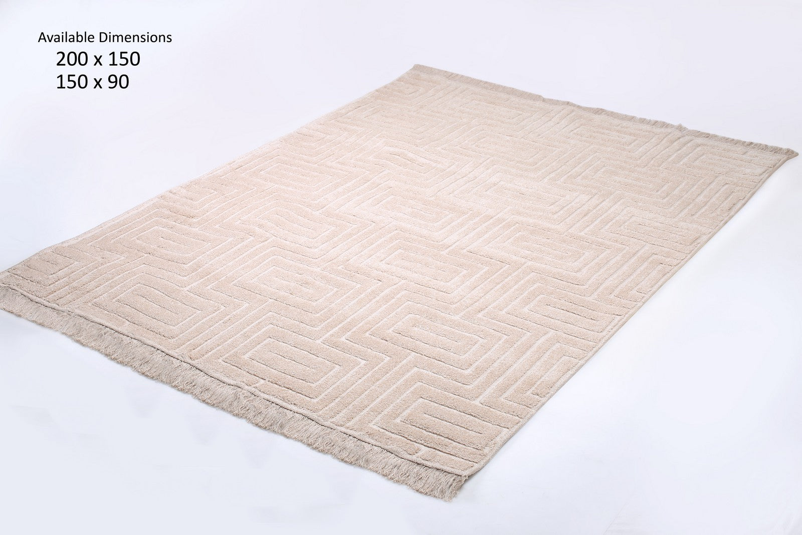 cotton carpet zig zag