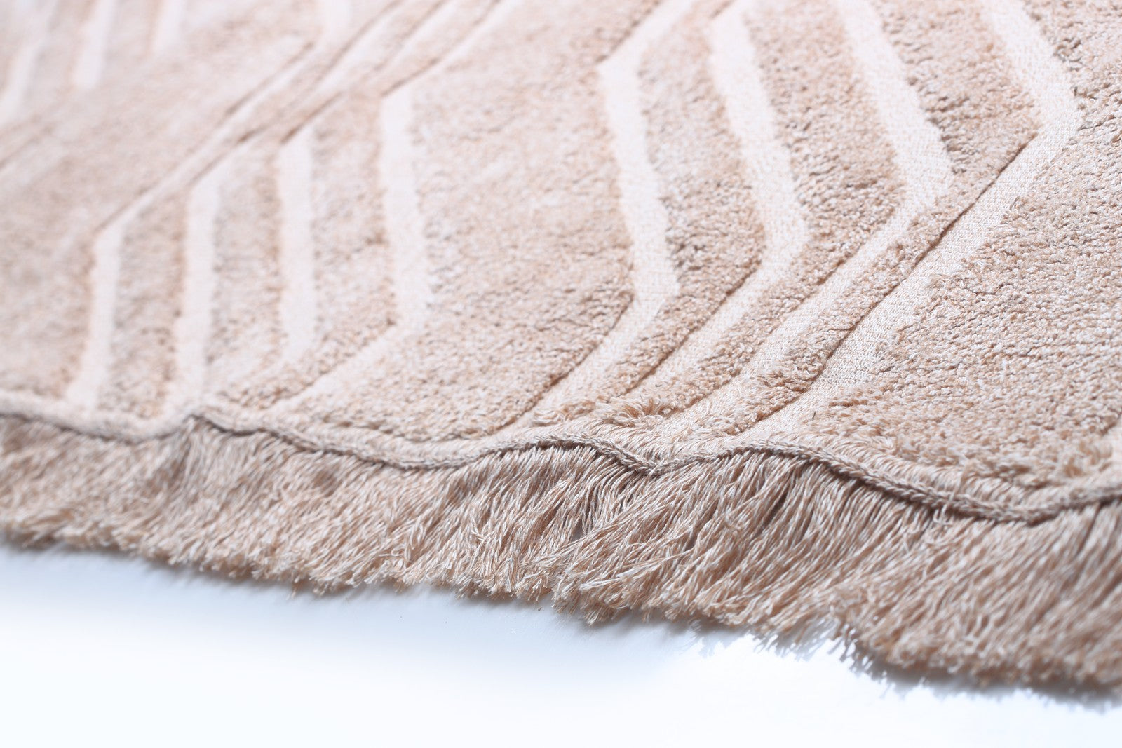 cotton carpet zig zag