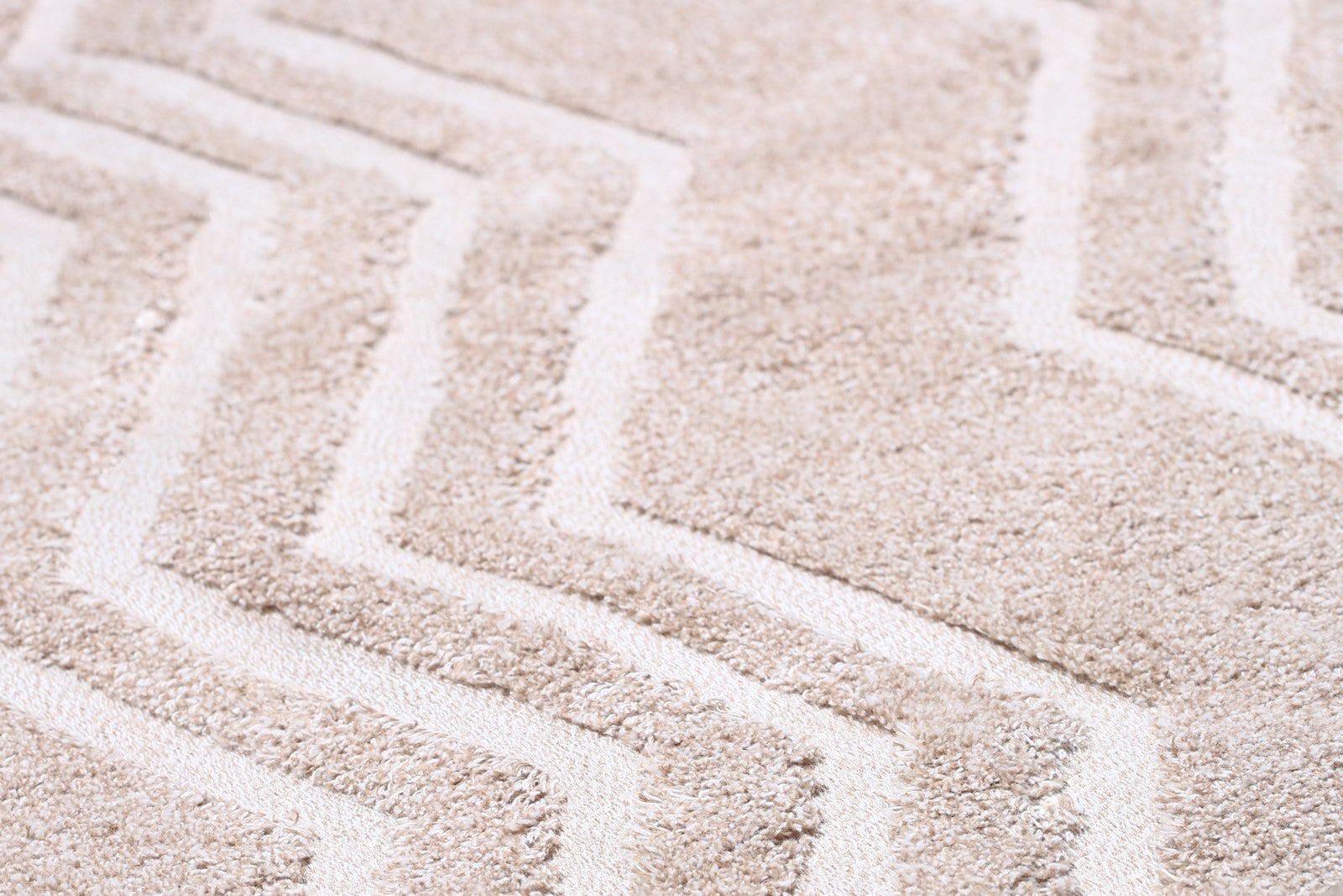 cotton carpet zig zag