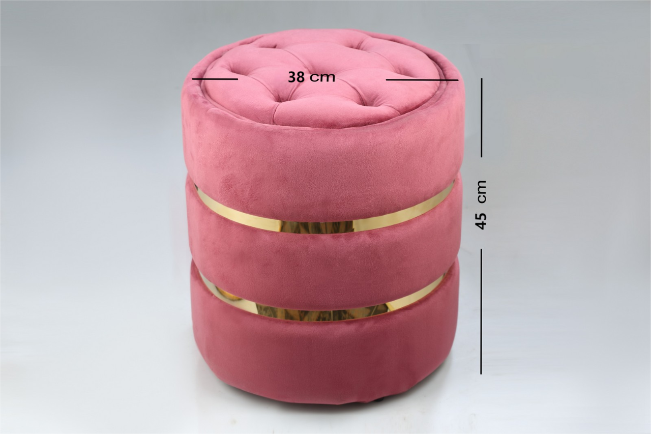 Pouf Chair type 2 Pink
