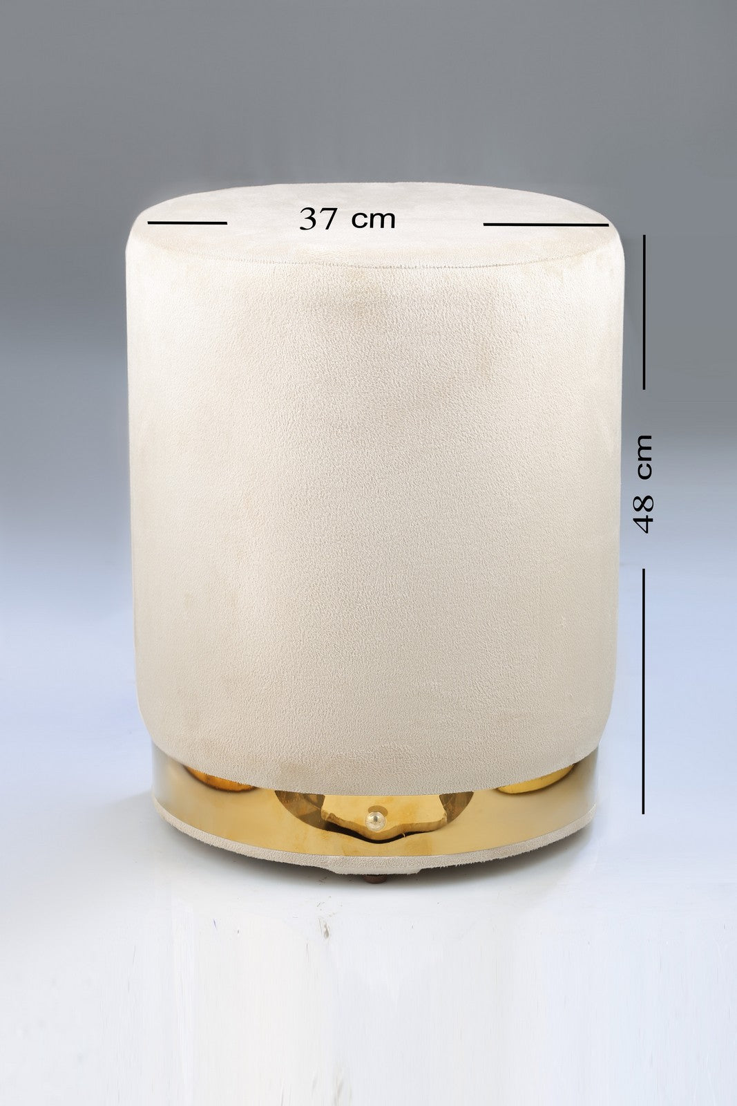 Pouf Chair type 7 White