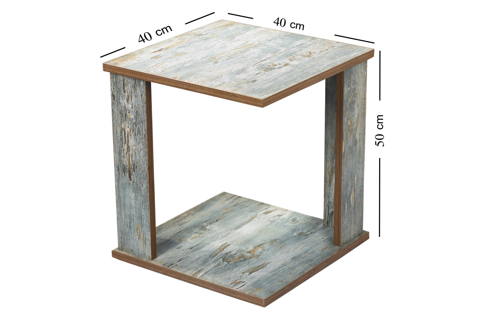 Square table 2 Legs Moga/Mint