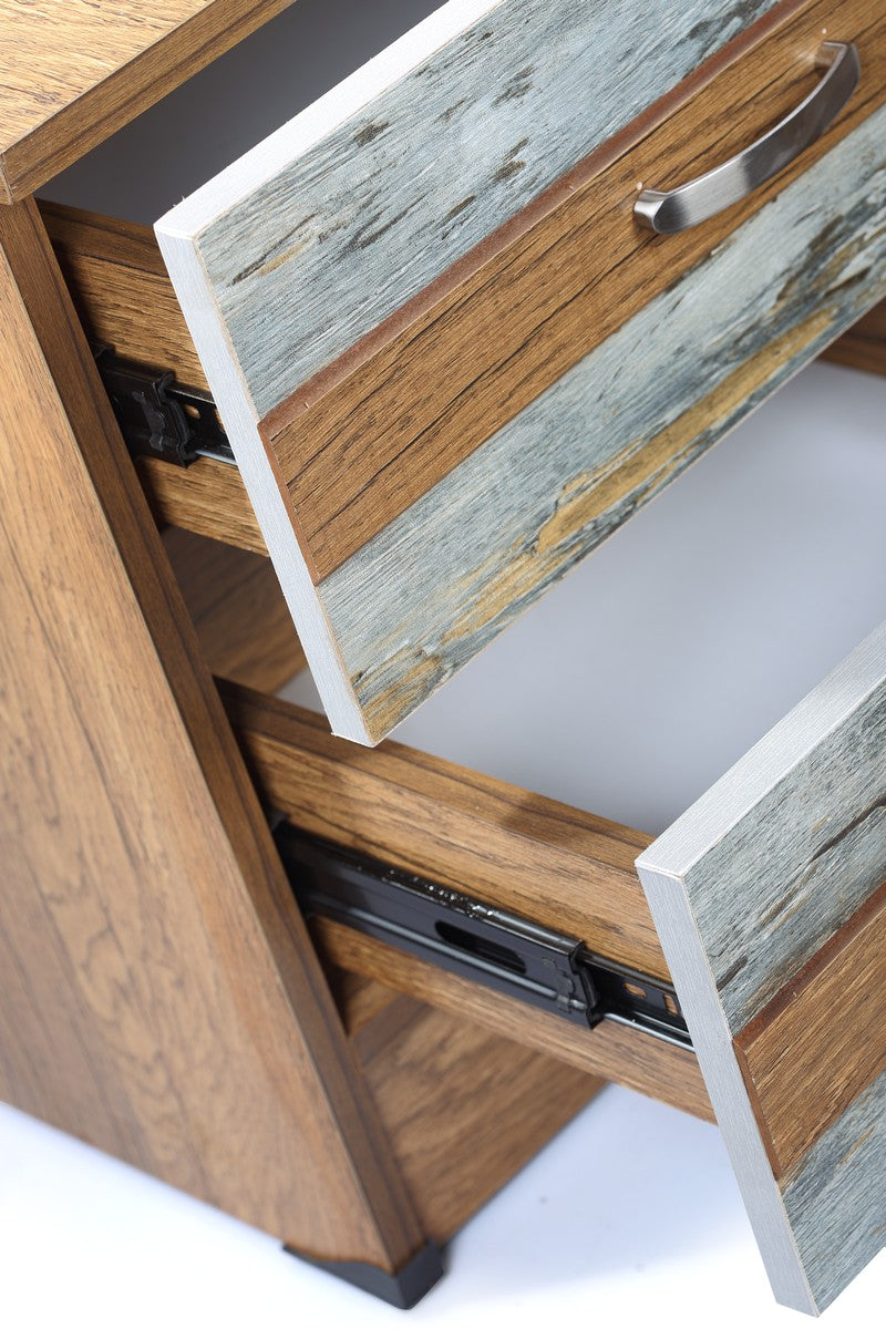 Commodeno Honey*Moga/Mint 45cm Two Drawers