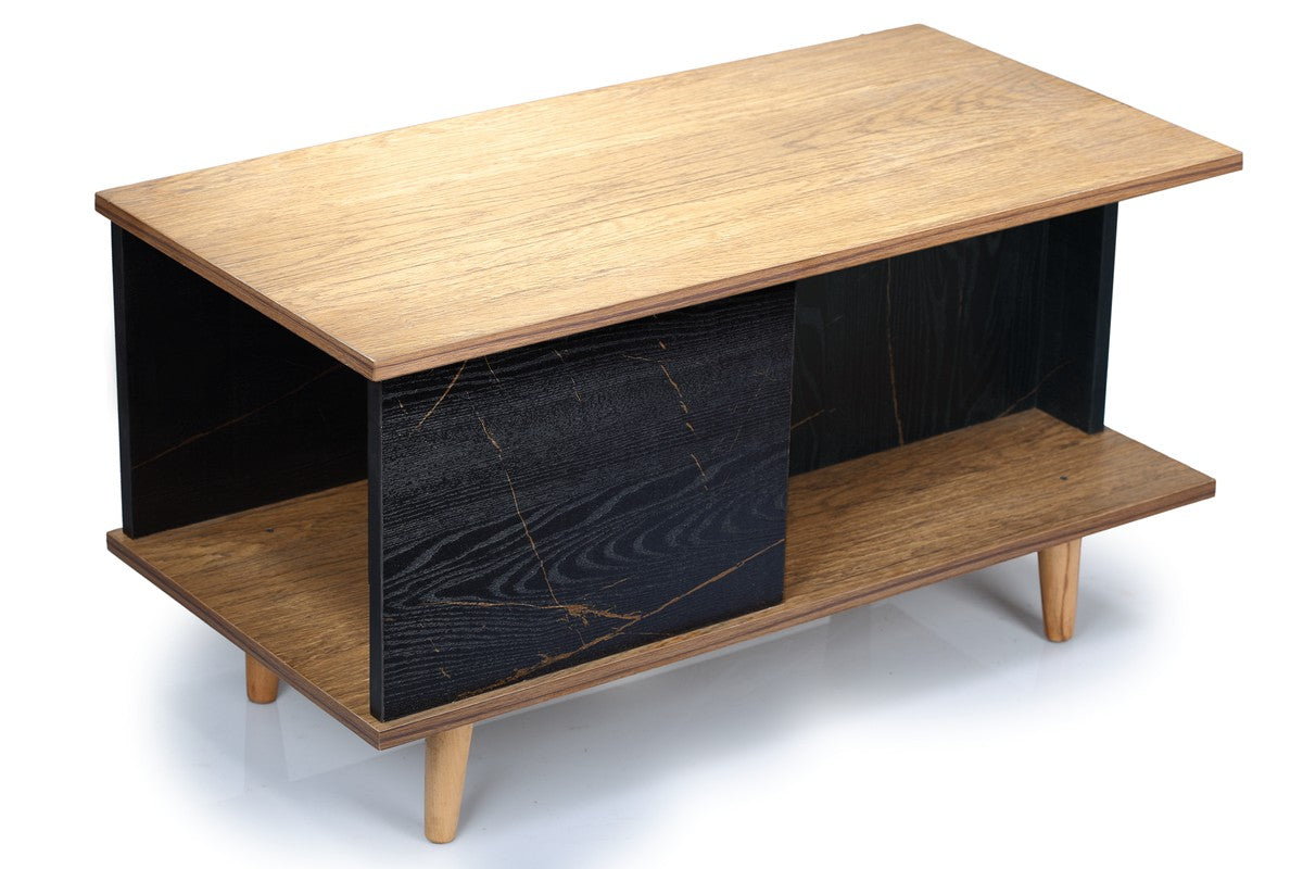 Johara Coffee Table  Black*Gold - Honey