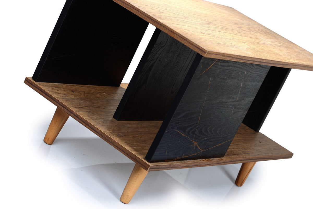 Johara Coffee Table  Black*Gold - Honey