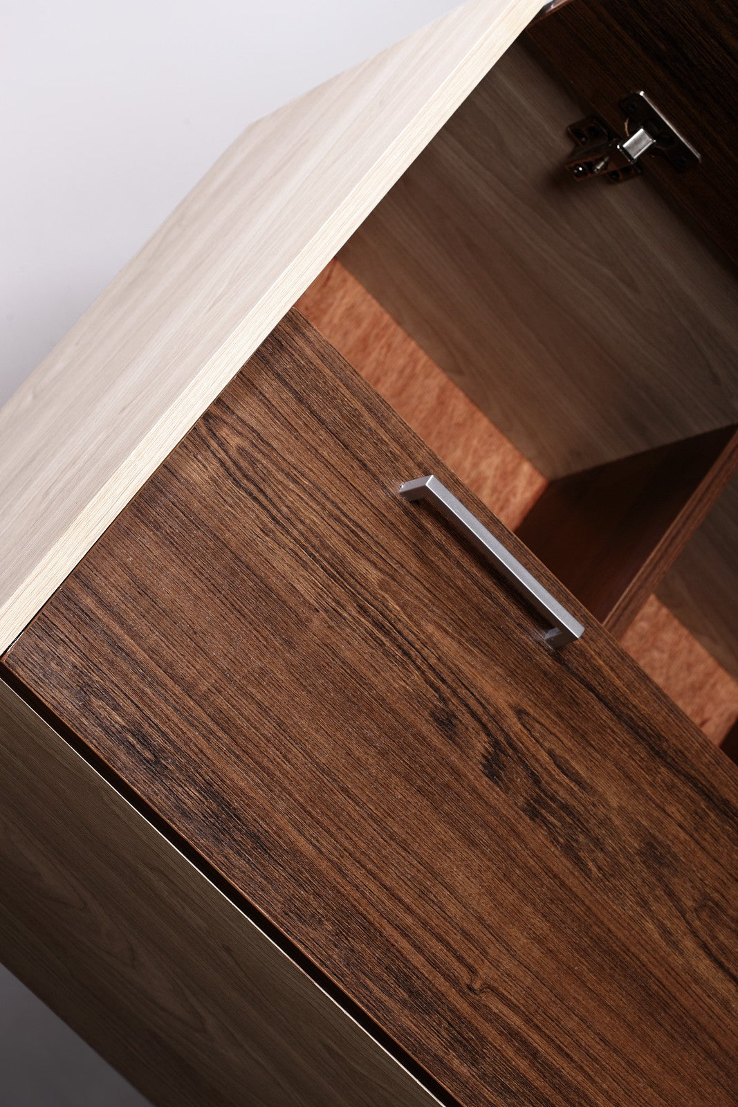 Shoe Rack 60cm Mode White*Walnut